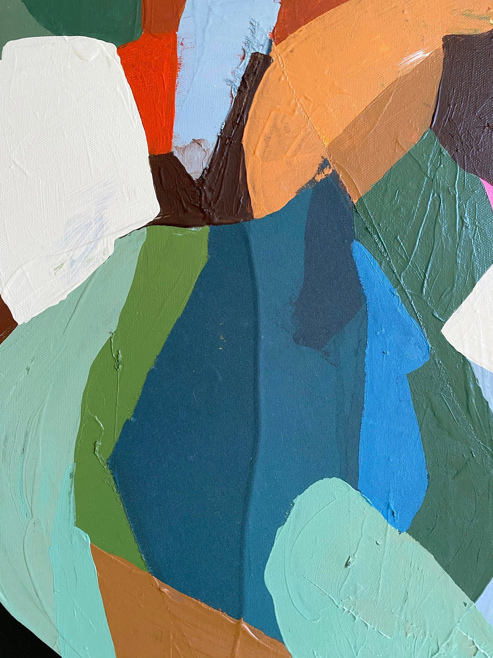"Woods and River" 2026 Framed Painting by Jessalin Beutler - 3