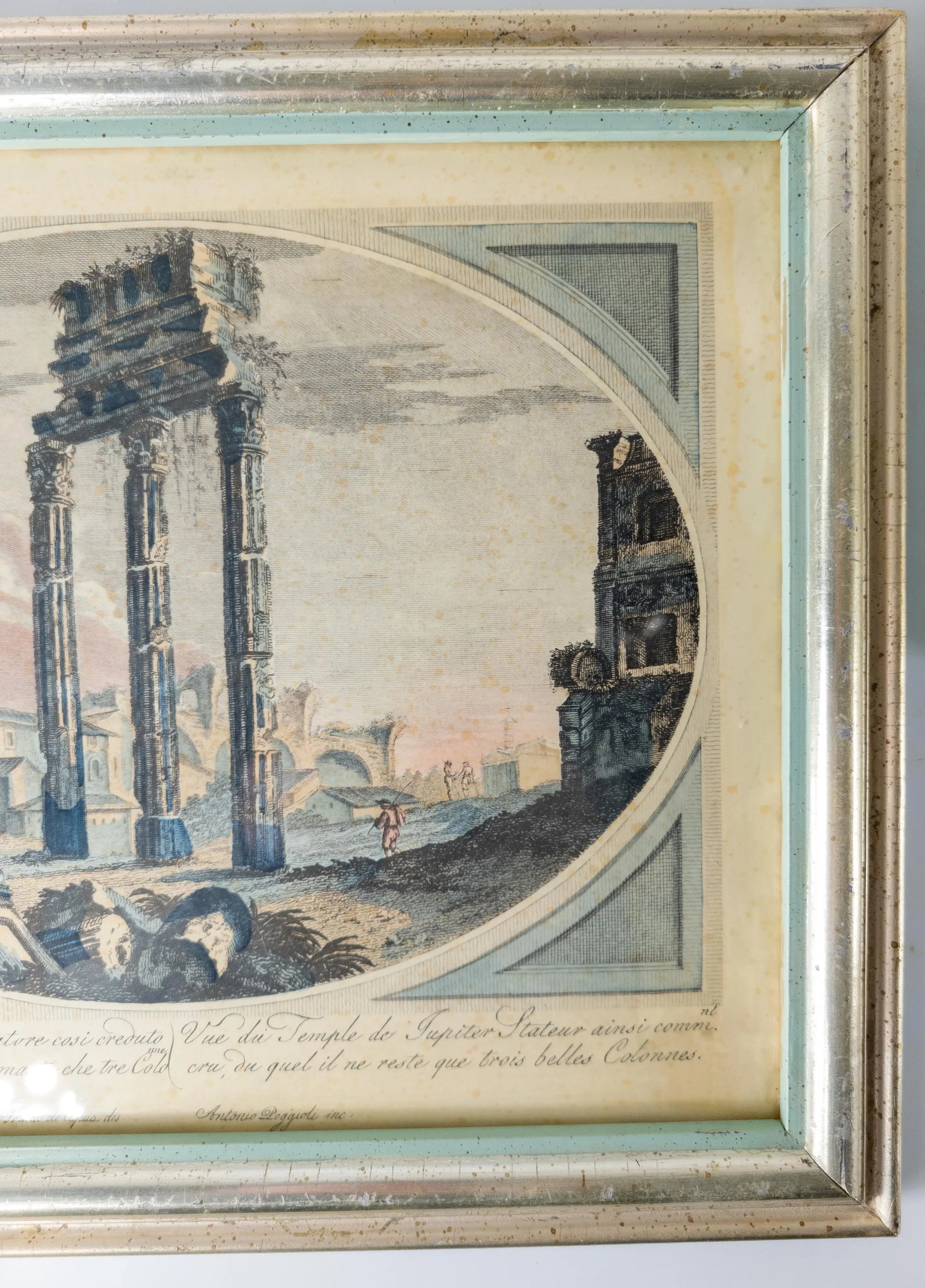 Pair of Framed Borghese House Color Lithograph Prints - 4