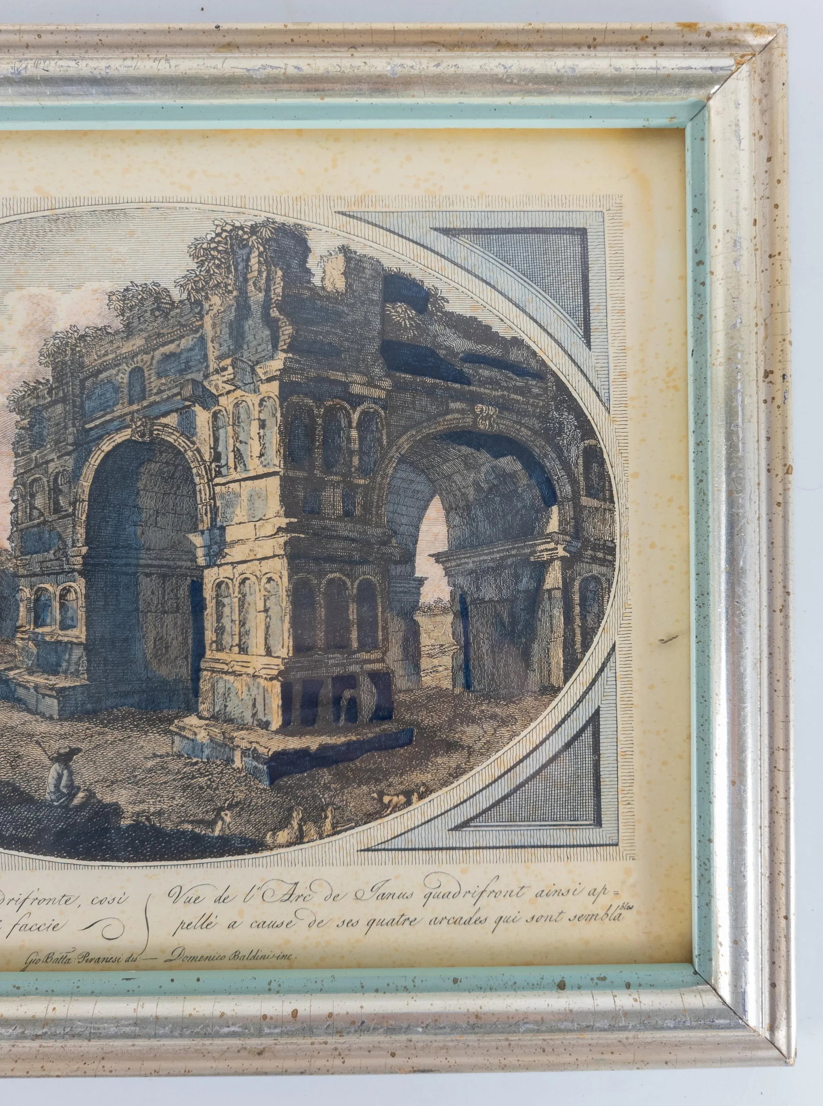 Pair of Framed Borghese House Color Lithograph Prints - 7