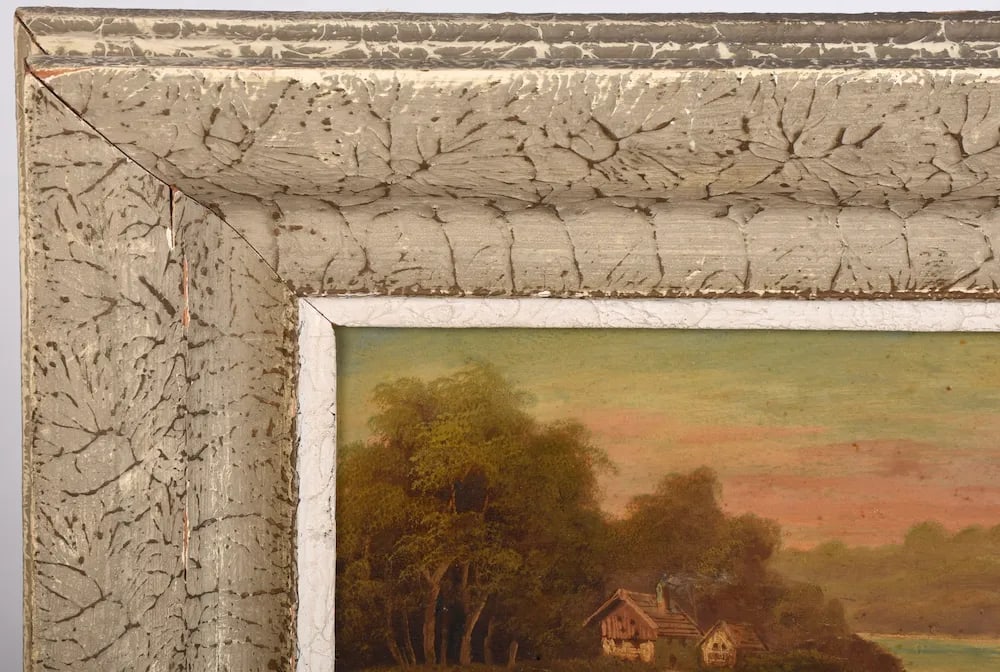 Early 20th Century Oil Painting on Panel Landscape - 3