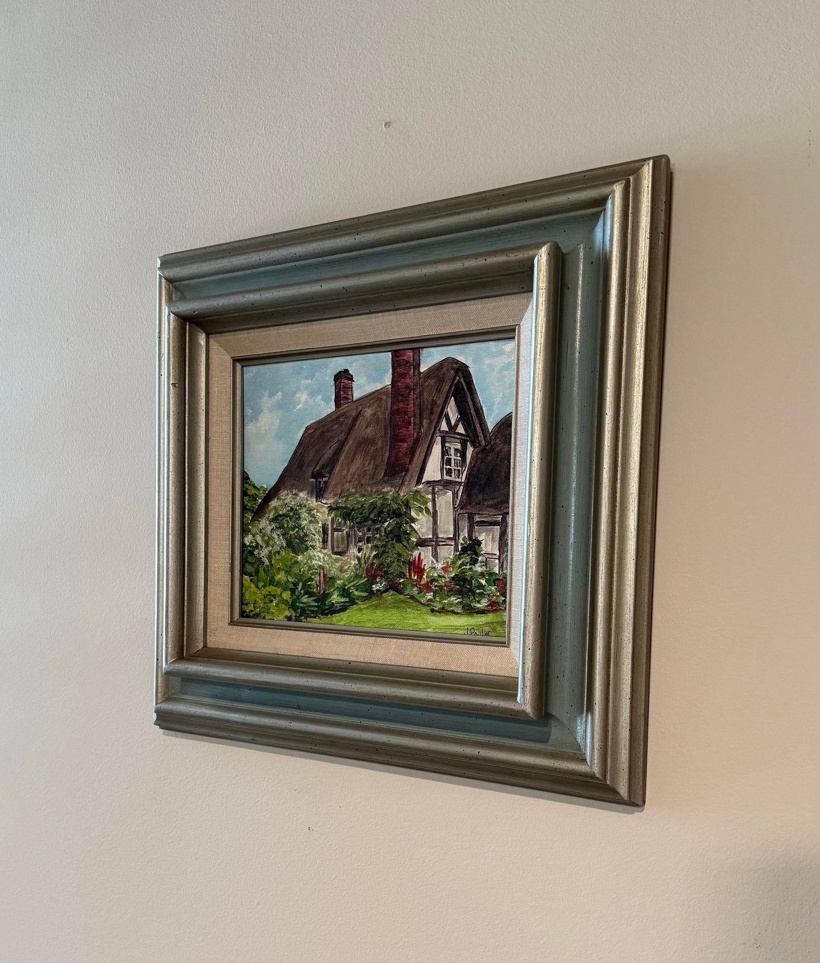 English Cottage Painting by Jill Pavlas - 3