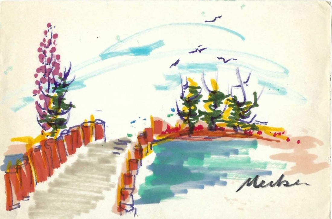 Alexandra Merker Landscape Painting - 2