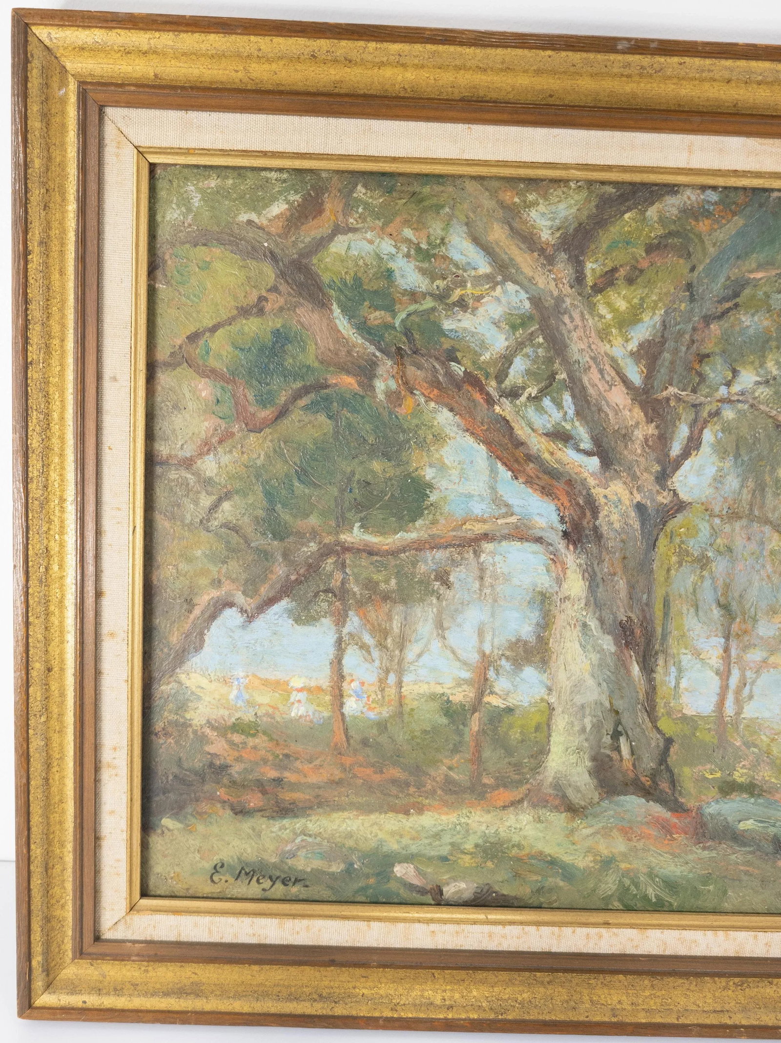 Early 20th Century American Impressionist Landscape Painting by Ernest Meyer - 3