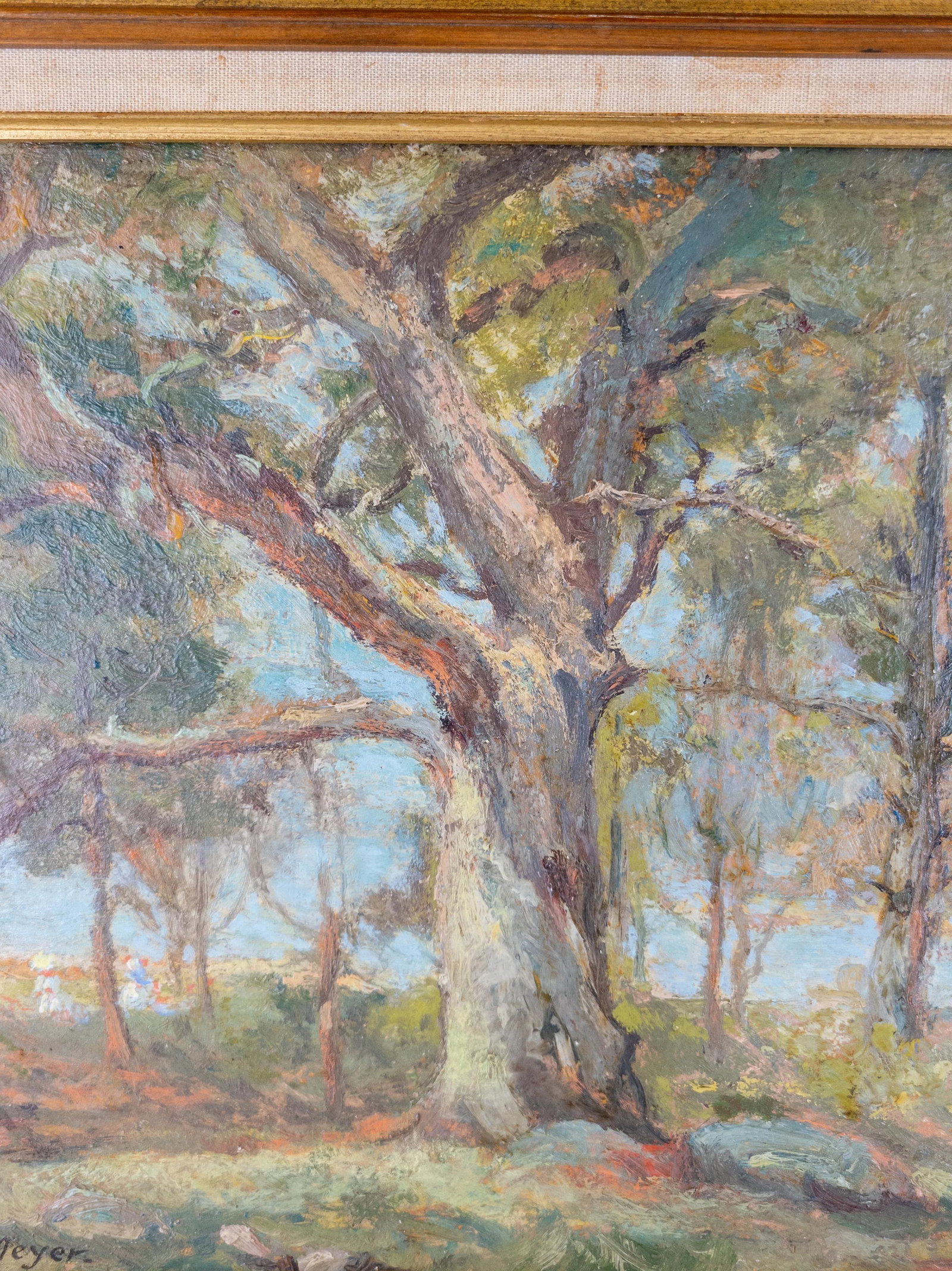 Early 20th Century American Impressionist Landscape Painting by Ernest Meyer - 5