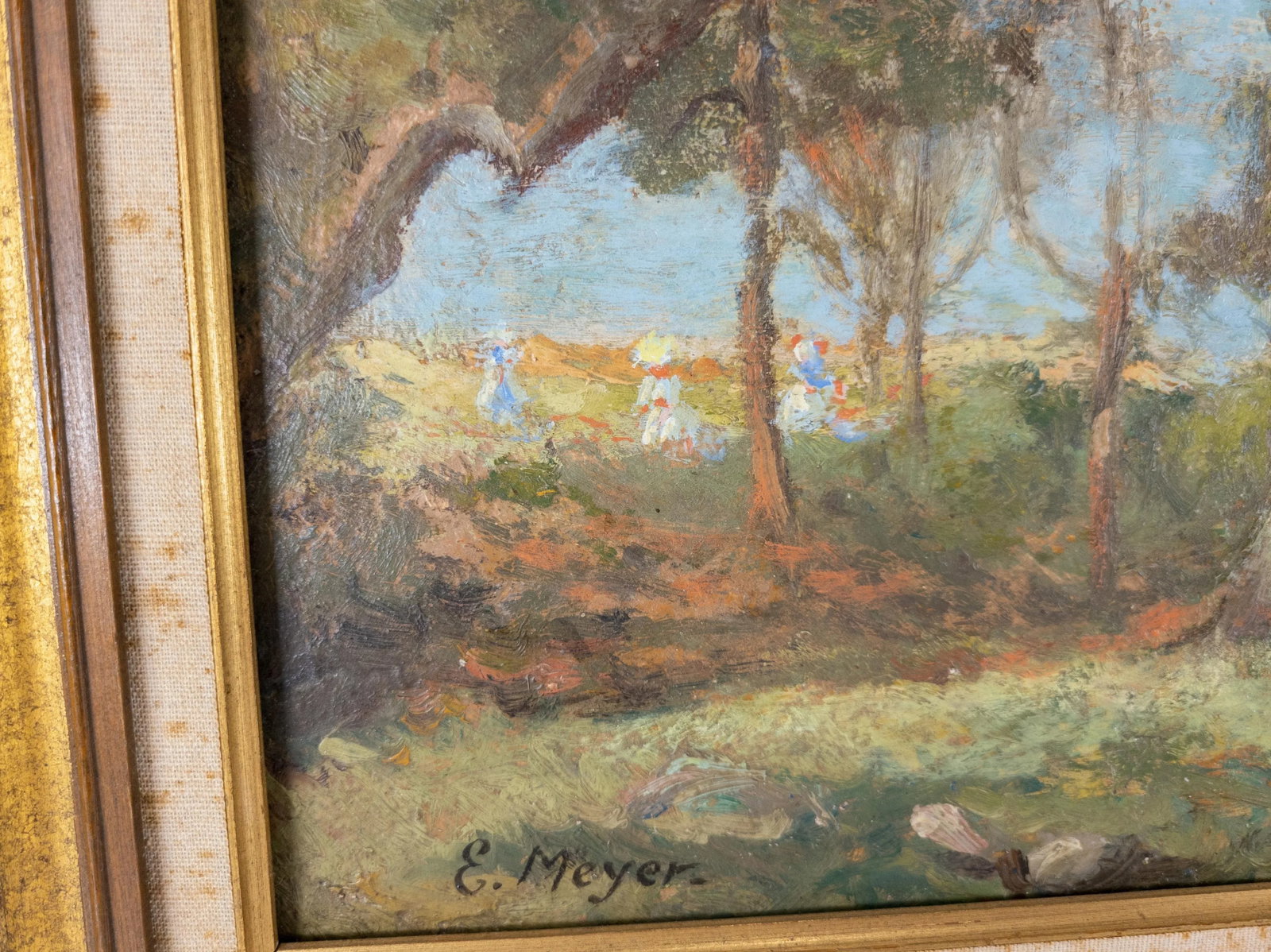 Early 20th Century American Impressionist Landscape Painting by Ernest Meyer - 6