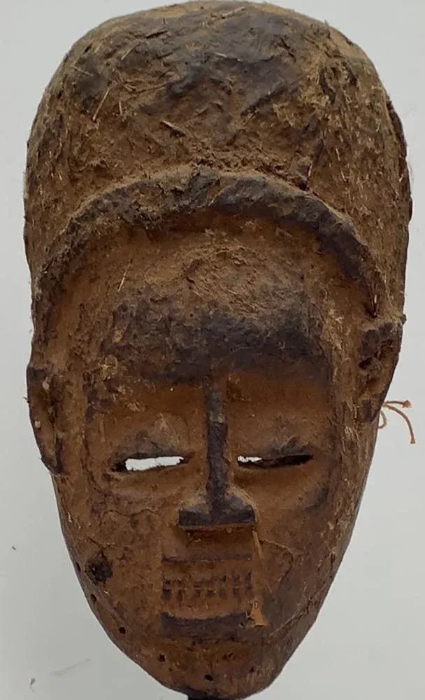Mid 19th Century Urhobo Tribe, Nigeria African Antique Mask - 3