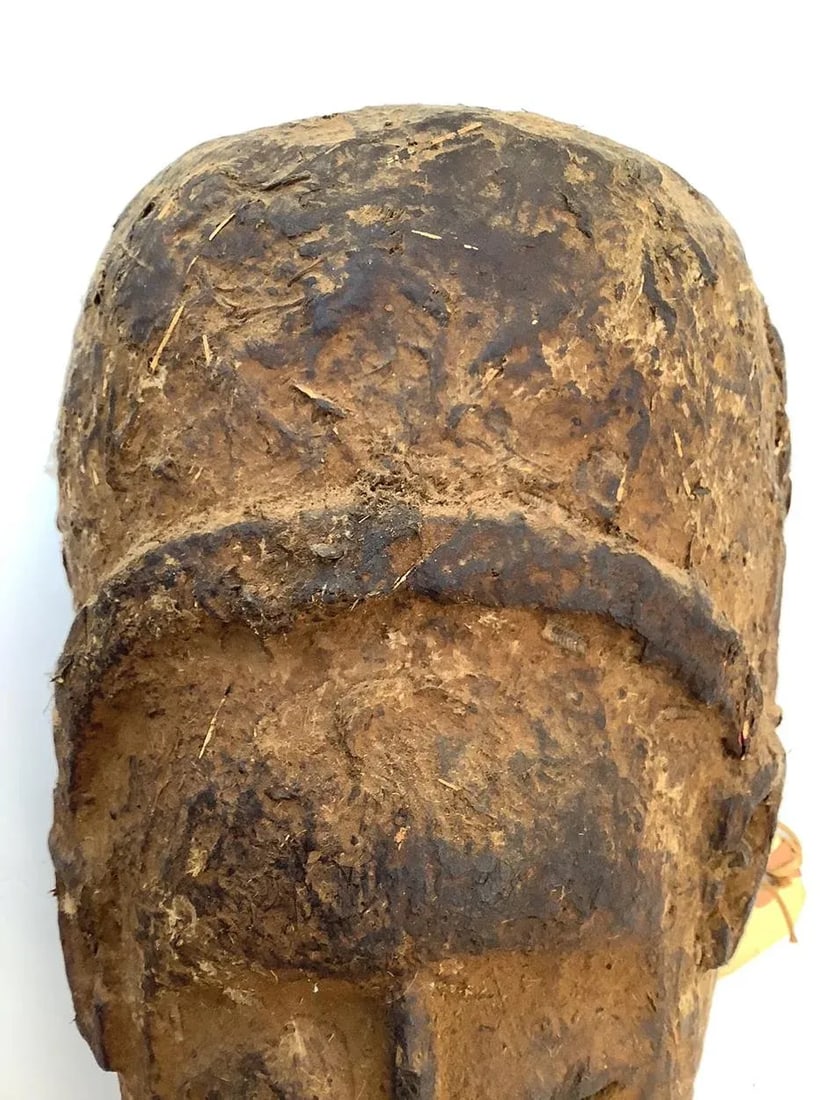 Mid 19th Century Urhobo Tribe, Nigeria African Antique Mask - 5