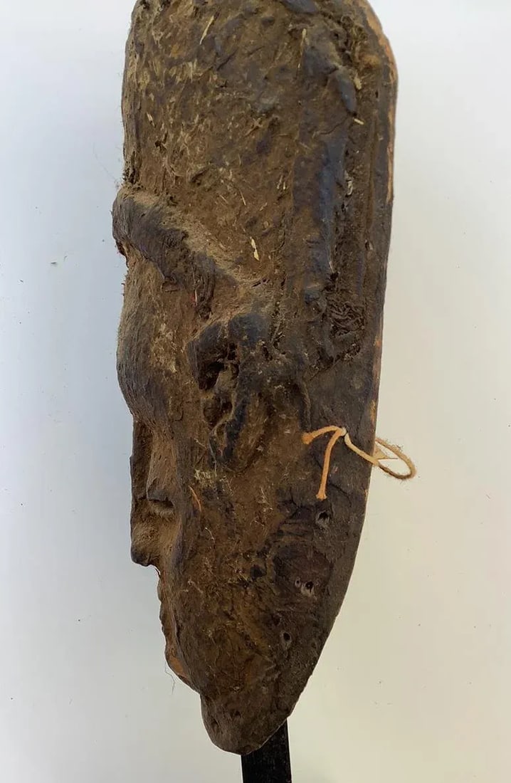 Mid 19th Century Urhobo Tribe, Nigeria African Antique Mask - 6