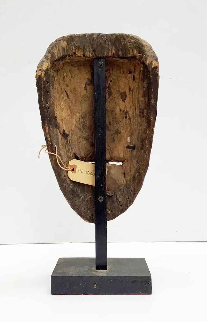 Mid 19th Century Urhobo Tribe, Nigeria African Antique Mask - 7