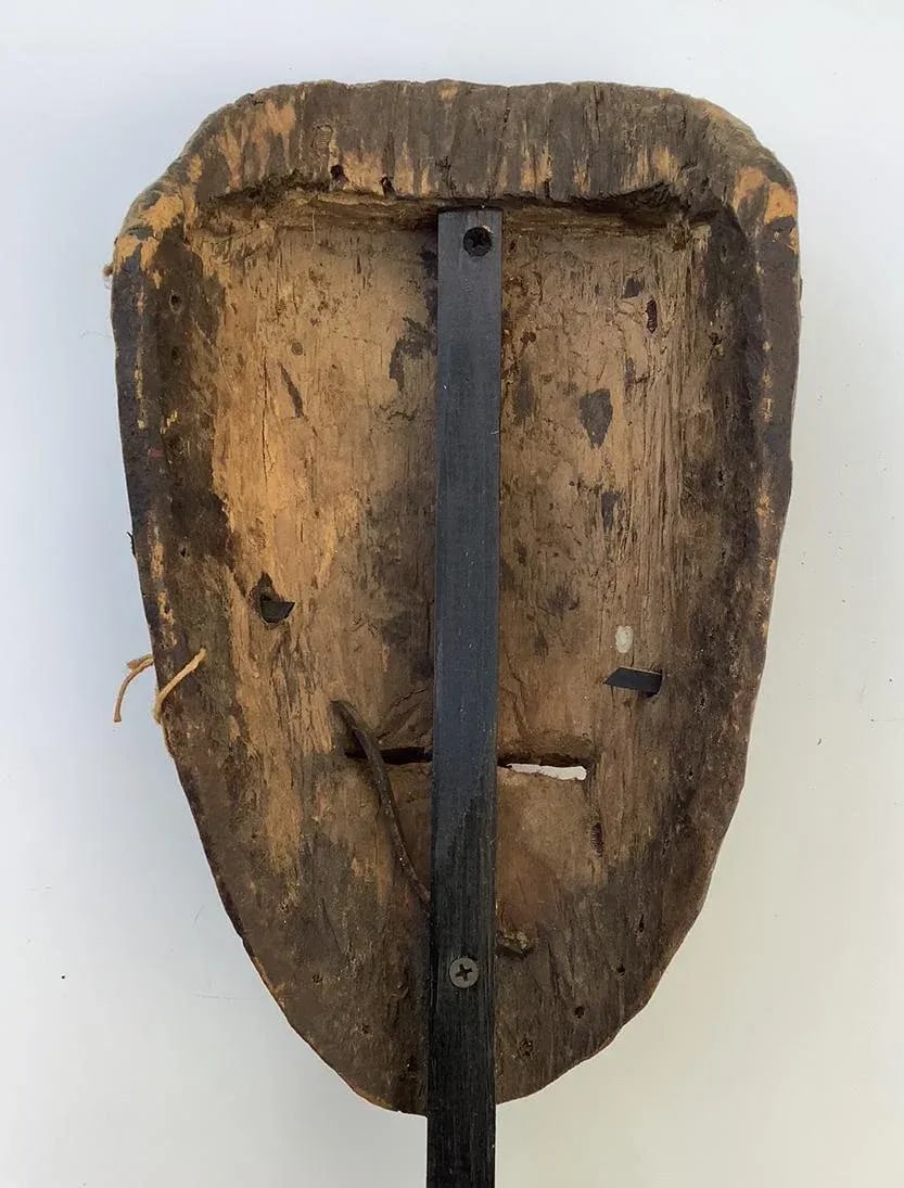 Mid 19th Century Urhobo Tribe, Nigeria African Antique Mask - 8