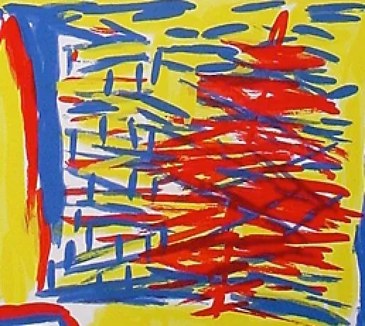 1980s Jennifer Bartlett Chamber Music Society Signed and Numbered Print - 3