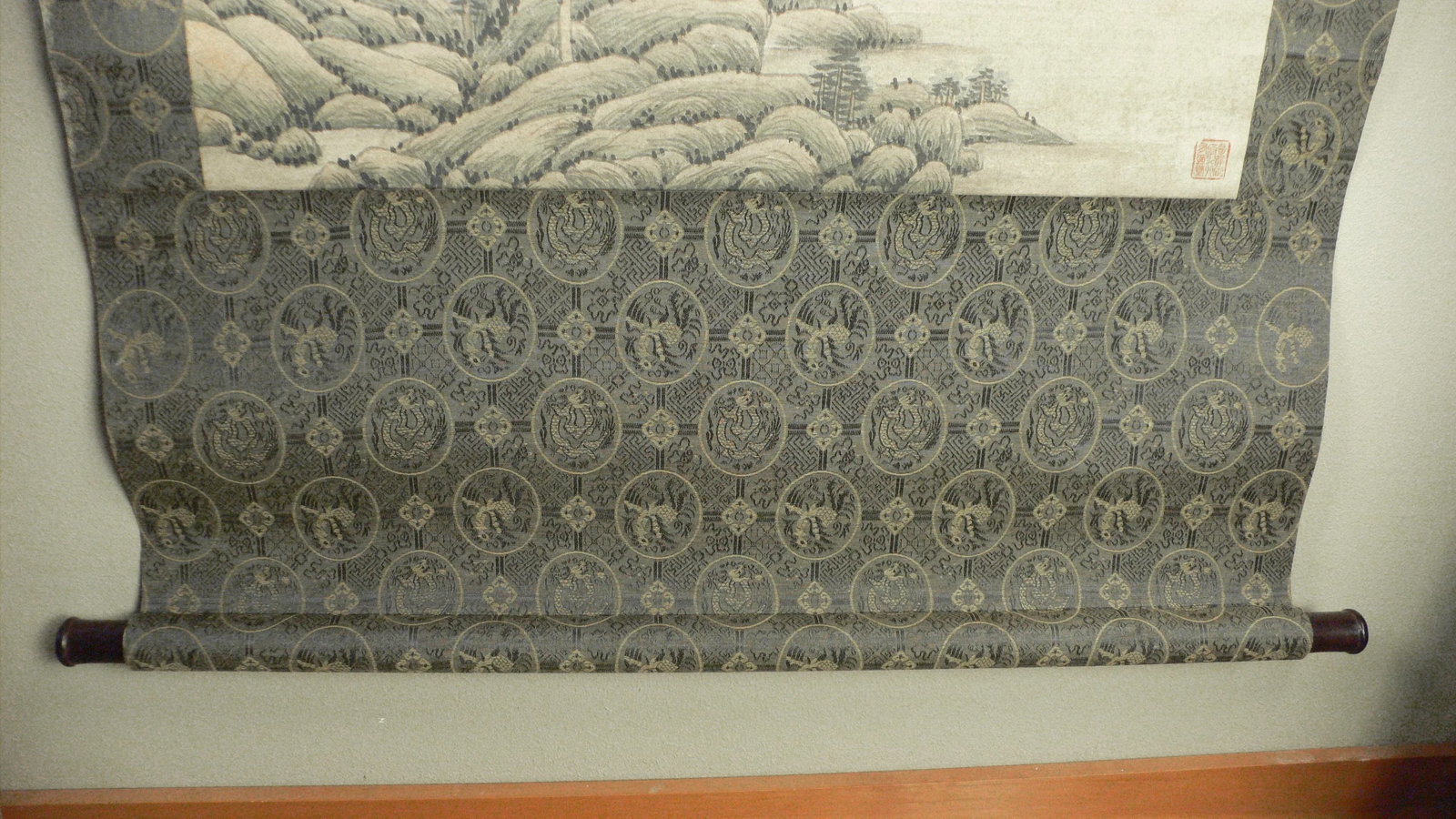 Early 20th Century Chinese Landscape Scroll - 7