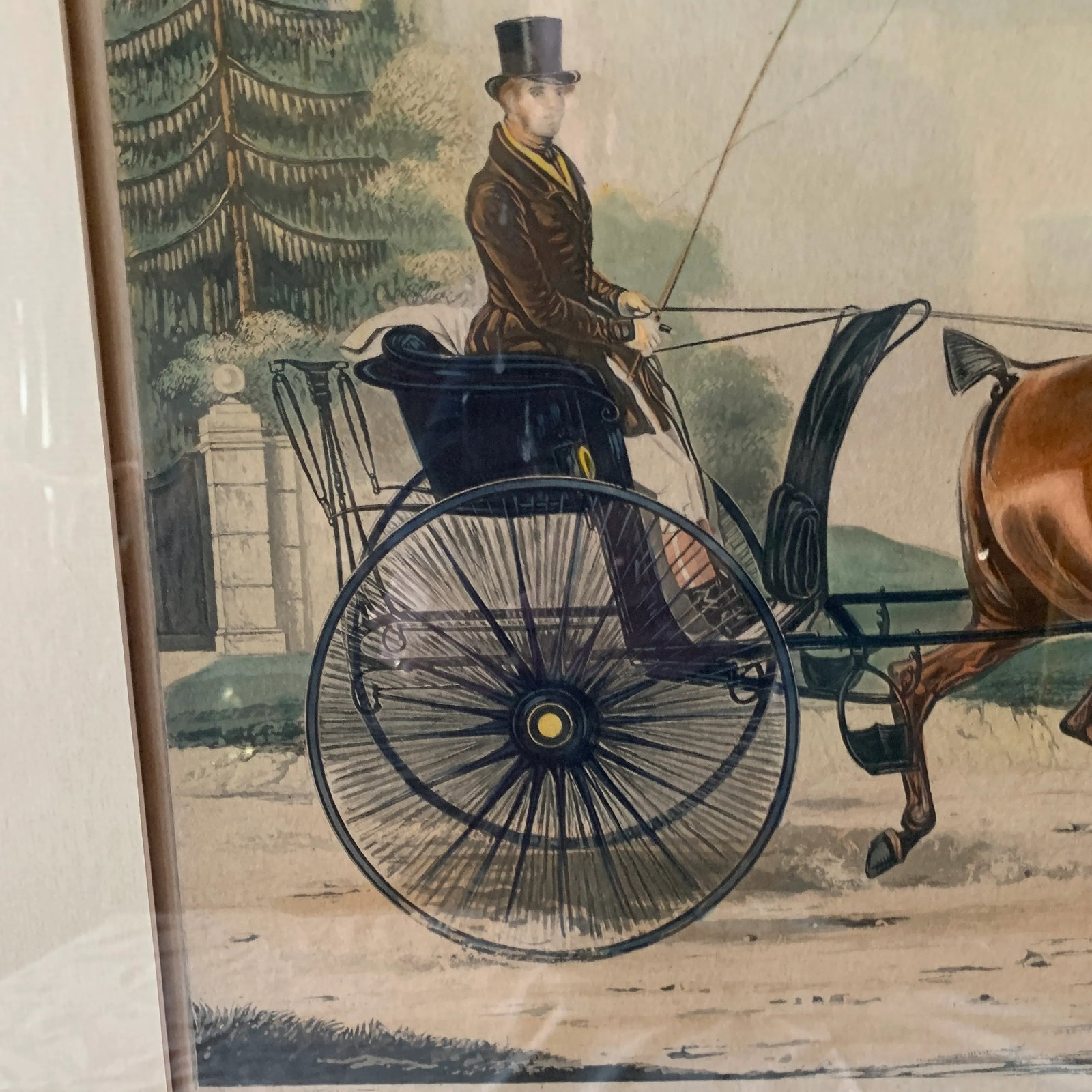 Early 19th Century Hand Coloured English Lithograph - 2