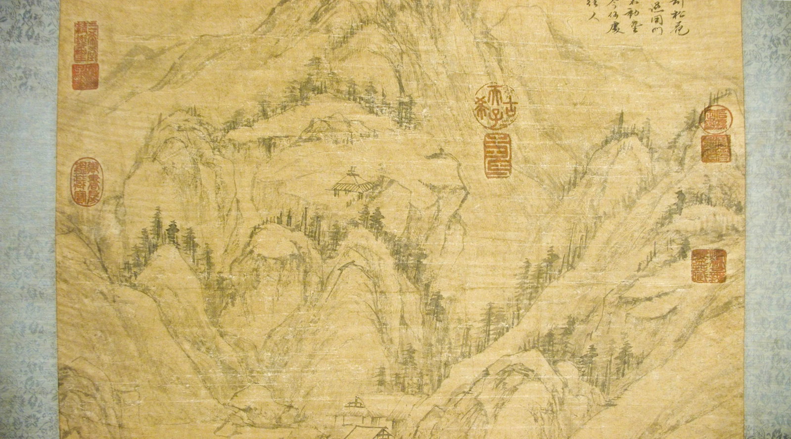 Early 20th Century Chinese Landscape Scroll - 4