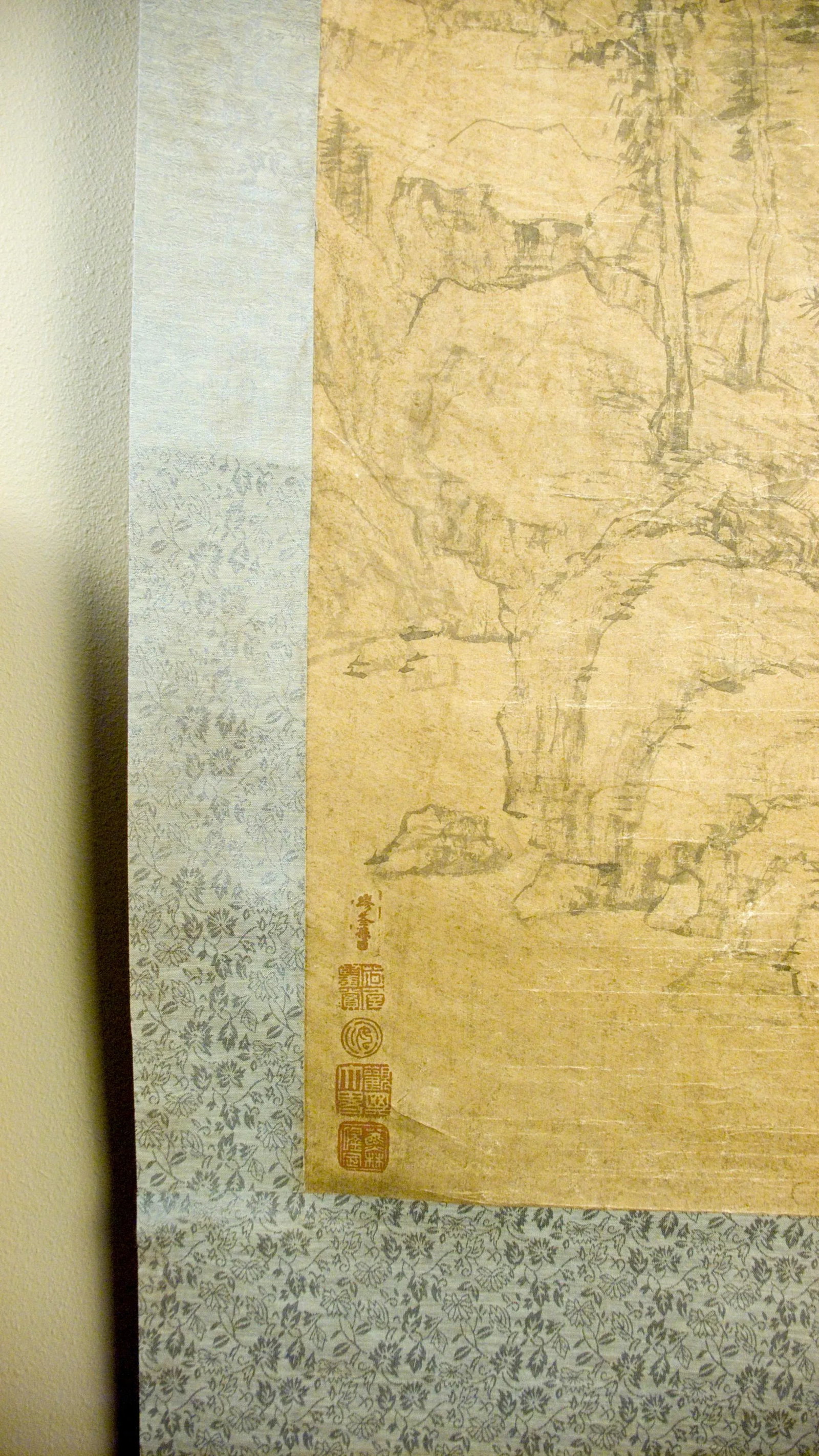 Early 20th Century Chinese Landscape Scroll - 5