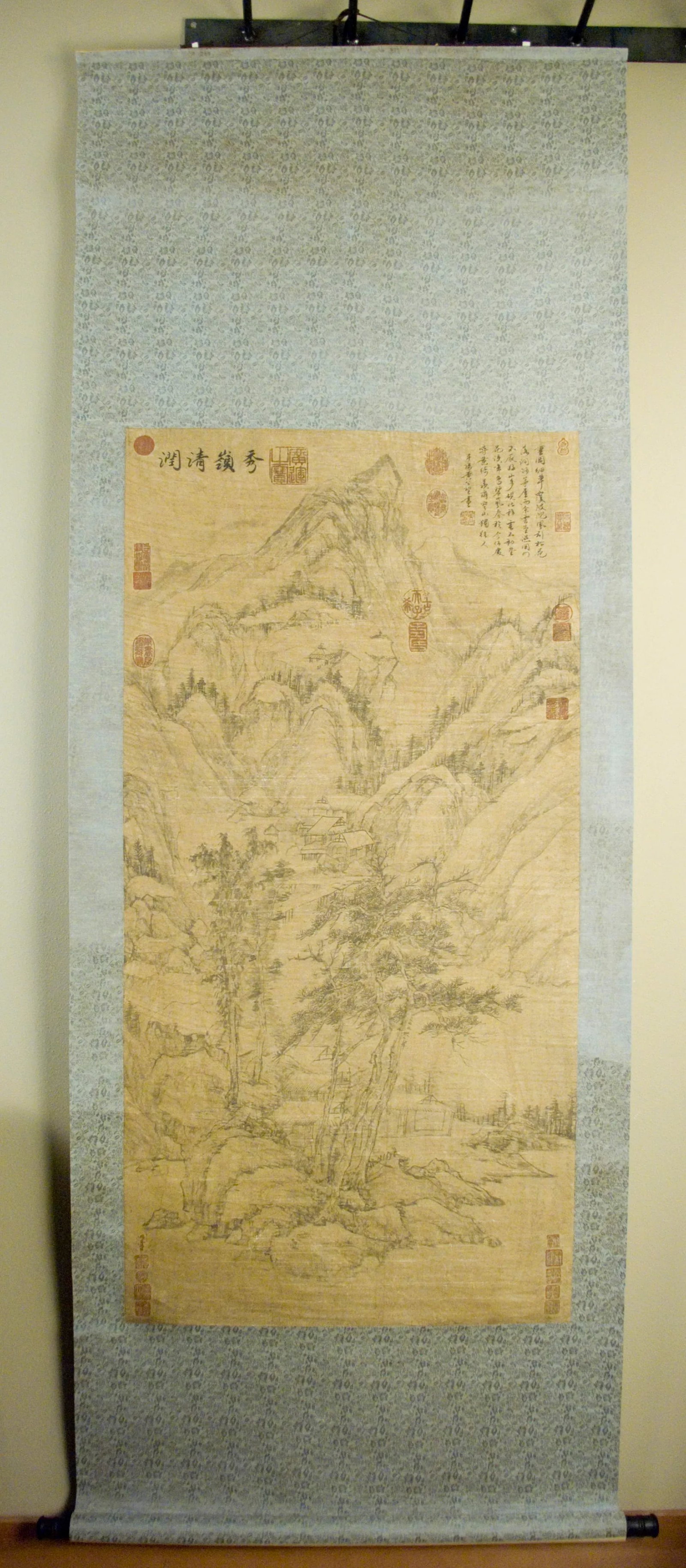 Early 20th Century Chinese Landscape Scroll - 9