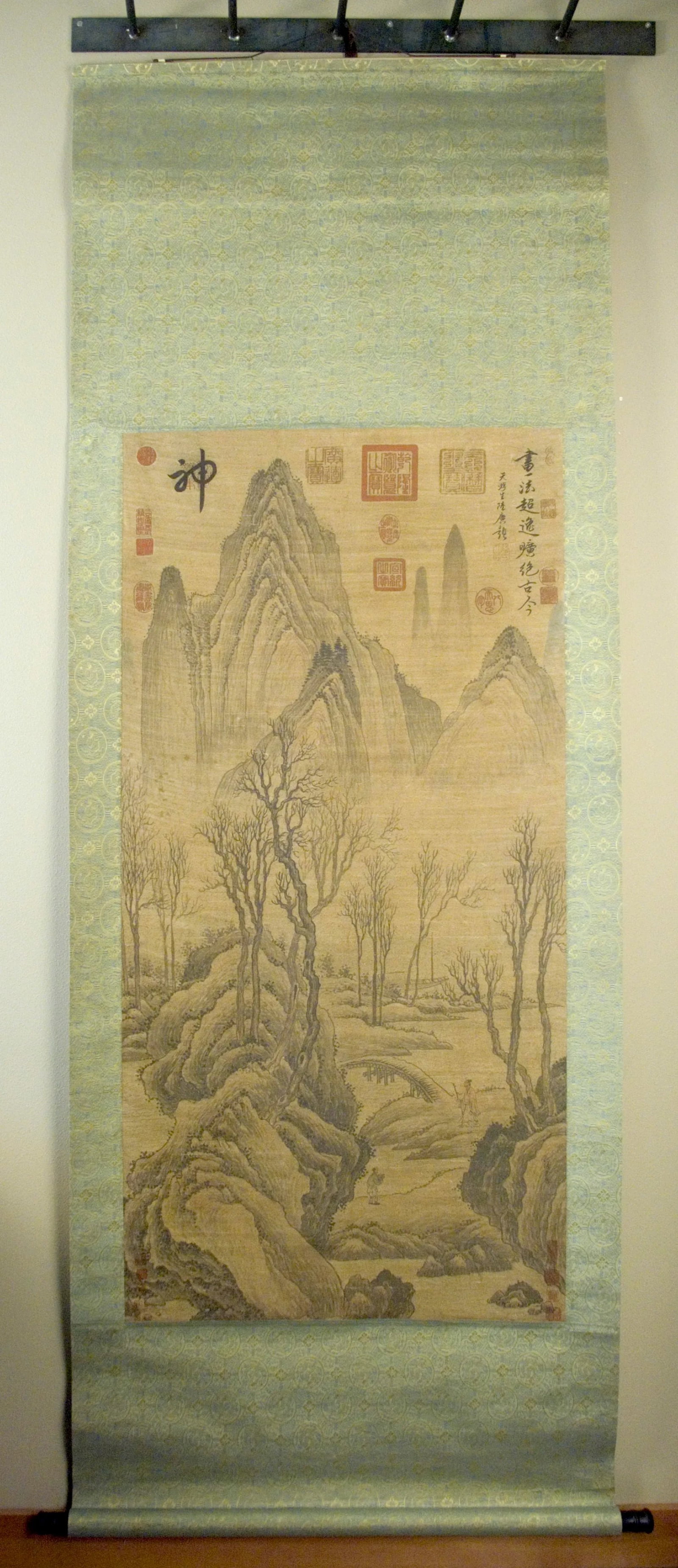 Early 20th Century Chinese Landscape Scroll - 10