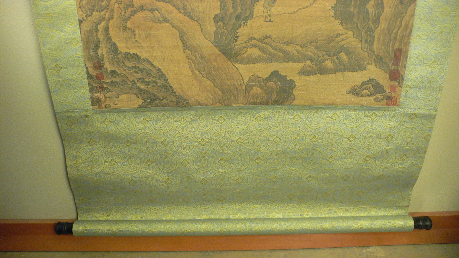 Early 20th Century Chinese Landscape Scroll - 7