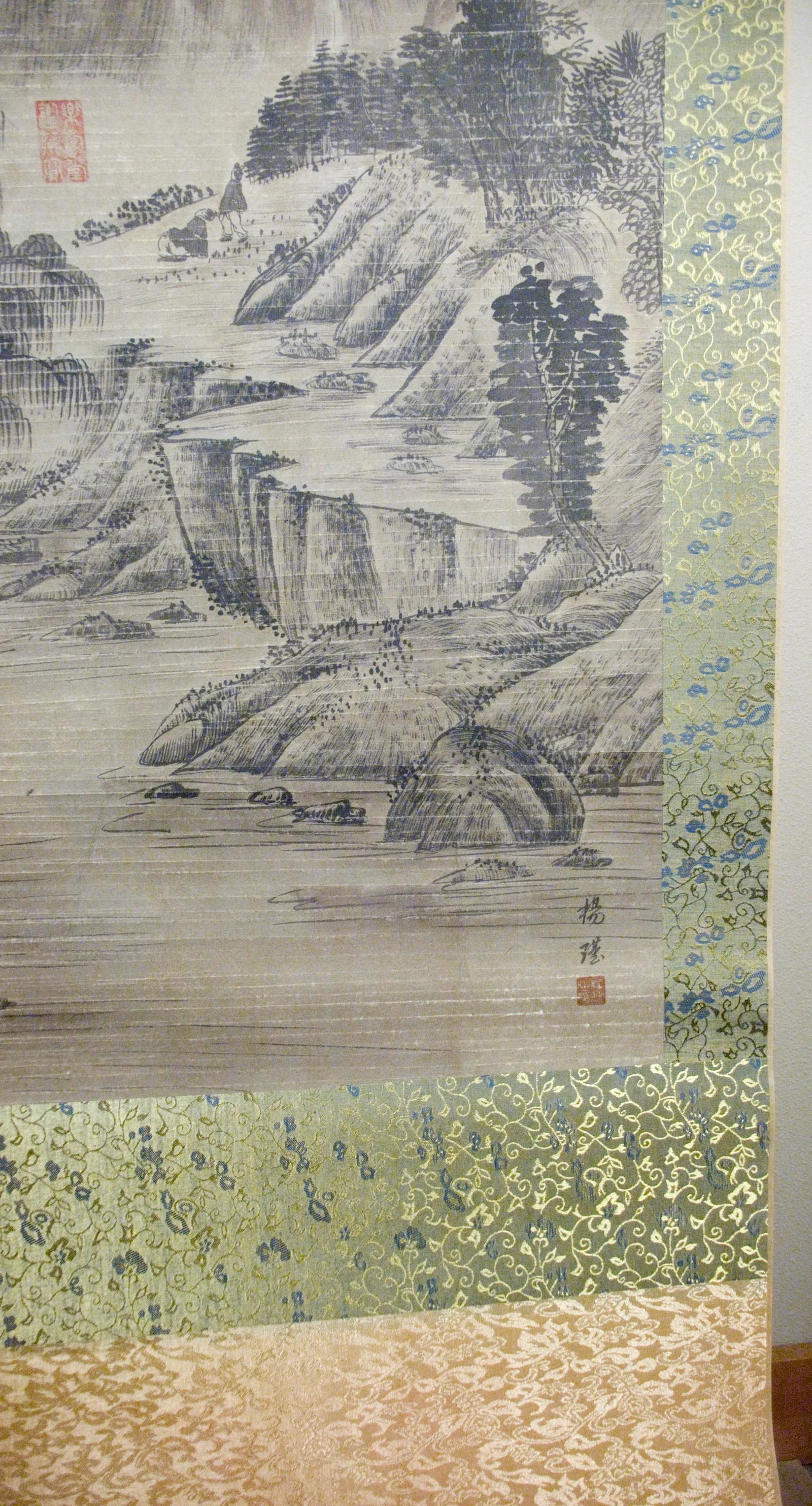 Early 20th Century Chinese Landscape Scroll - 9