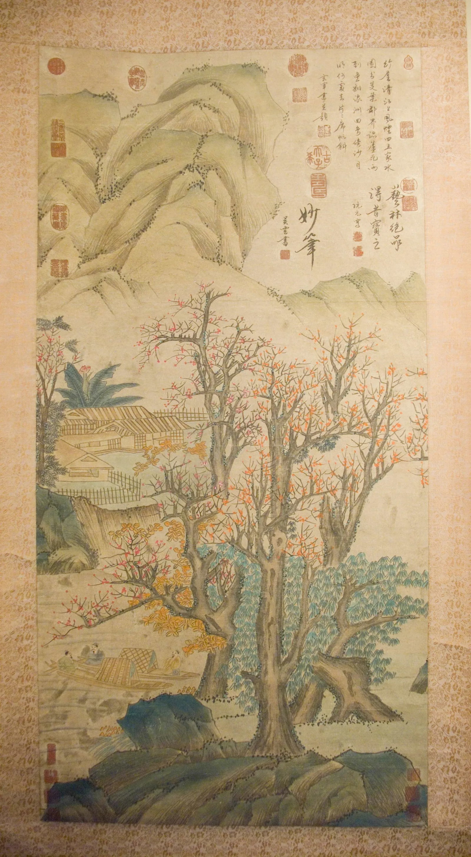 Early 20th Century Chinese Landscape Scroll - 2