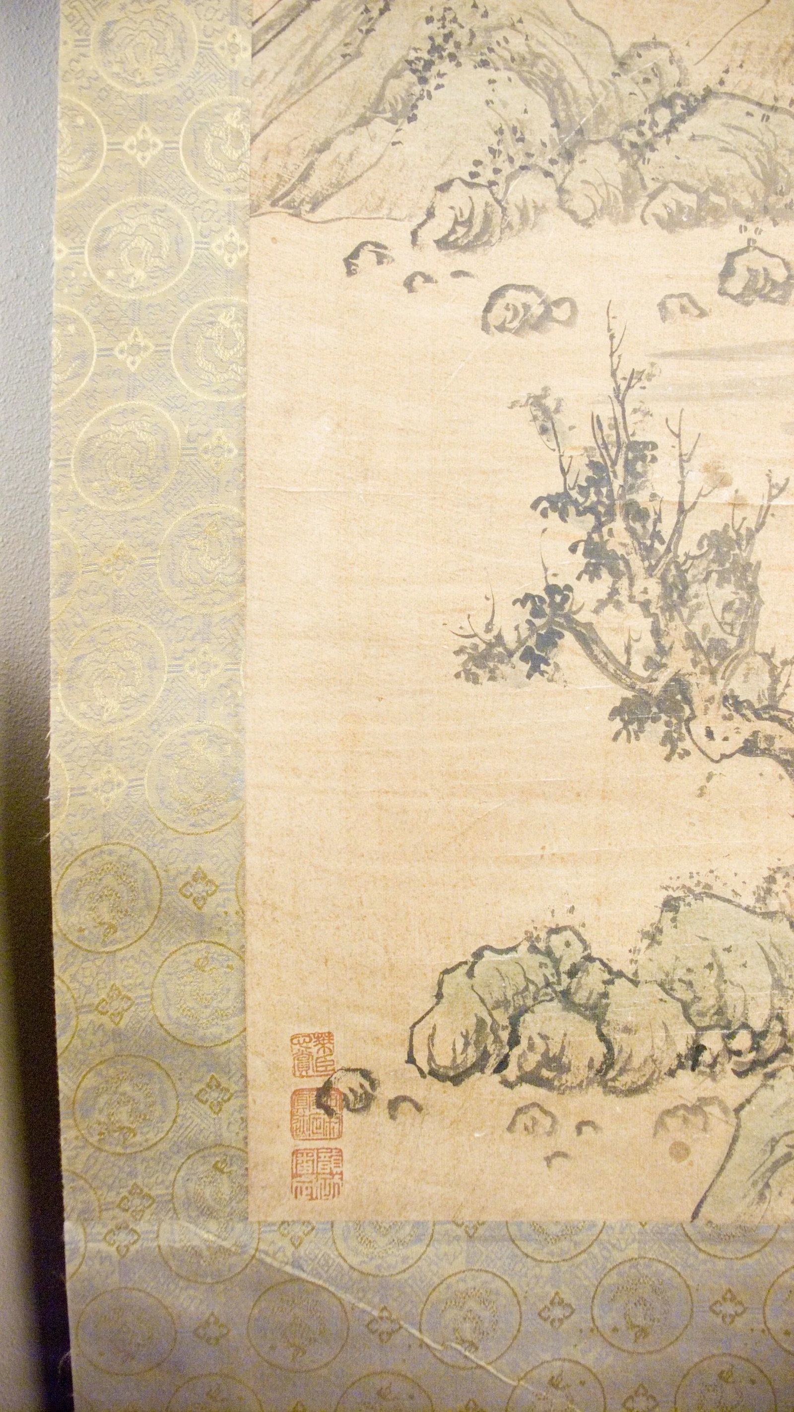 Early 20th Century Chinese Landscape Scroll - 7
