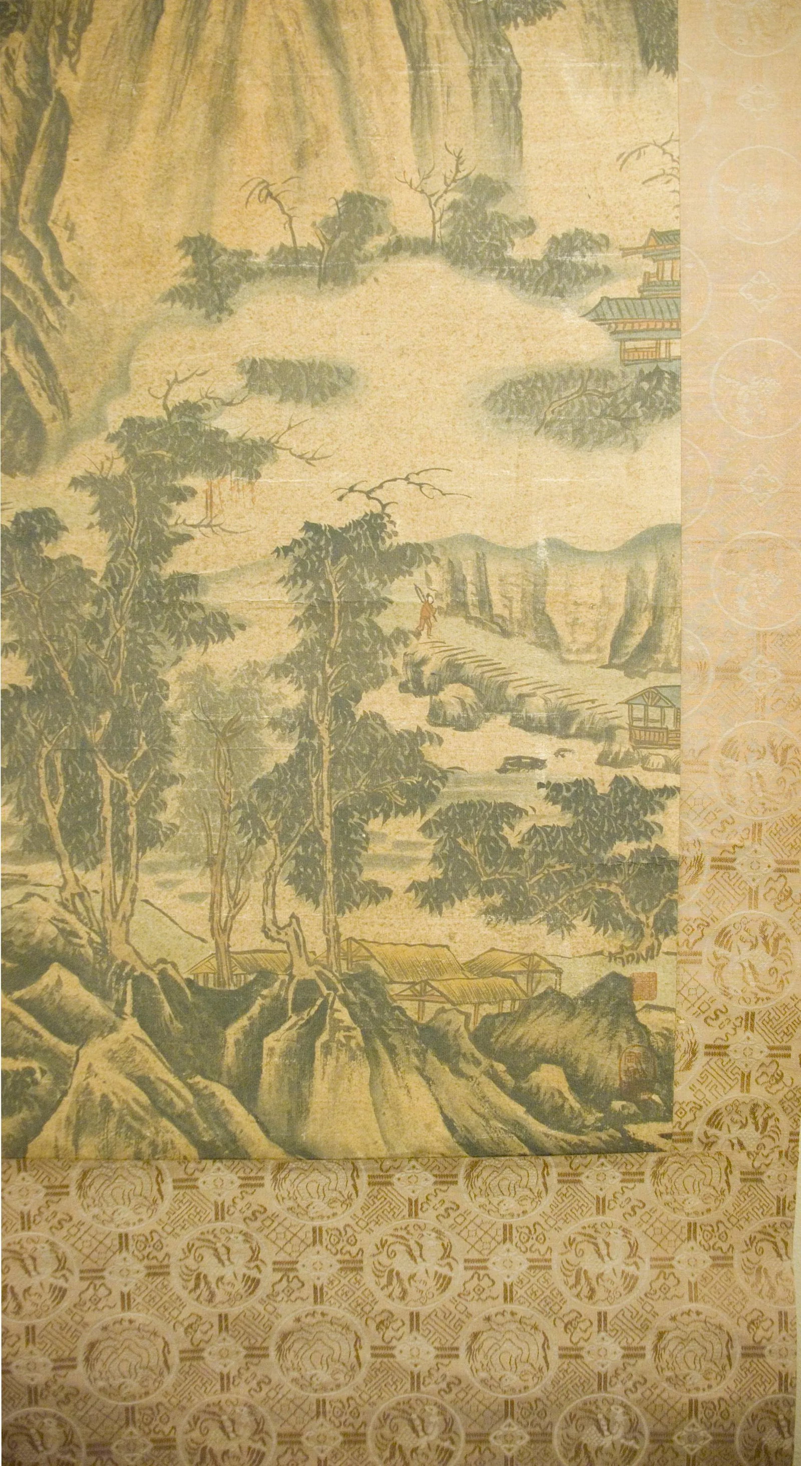 Early 20th Century Chinese Landscape Scroll - 7