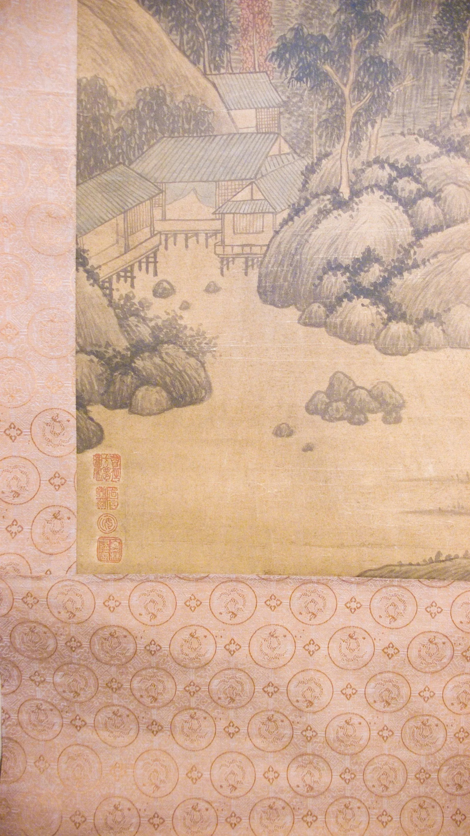 Early 20th Century Chinese Landscape Scroll - 7