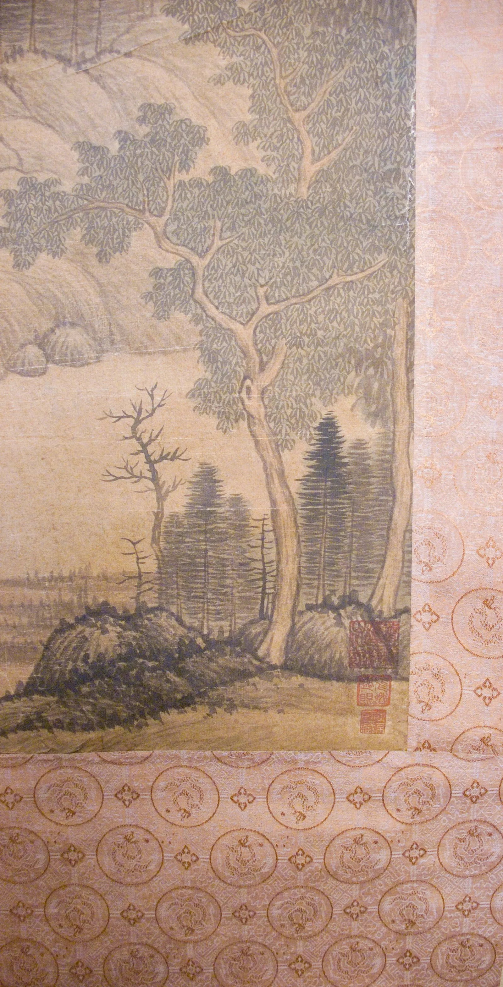 Early 20th Century Chinese Landscape Scroll - 8