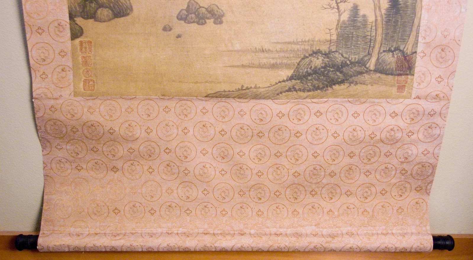 Early 20th Century Chinese Landscape Scroll - 9
