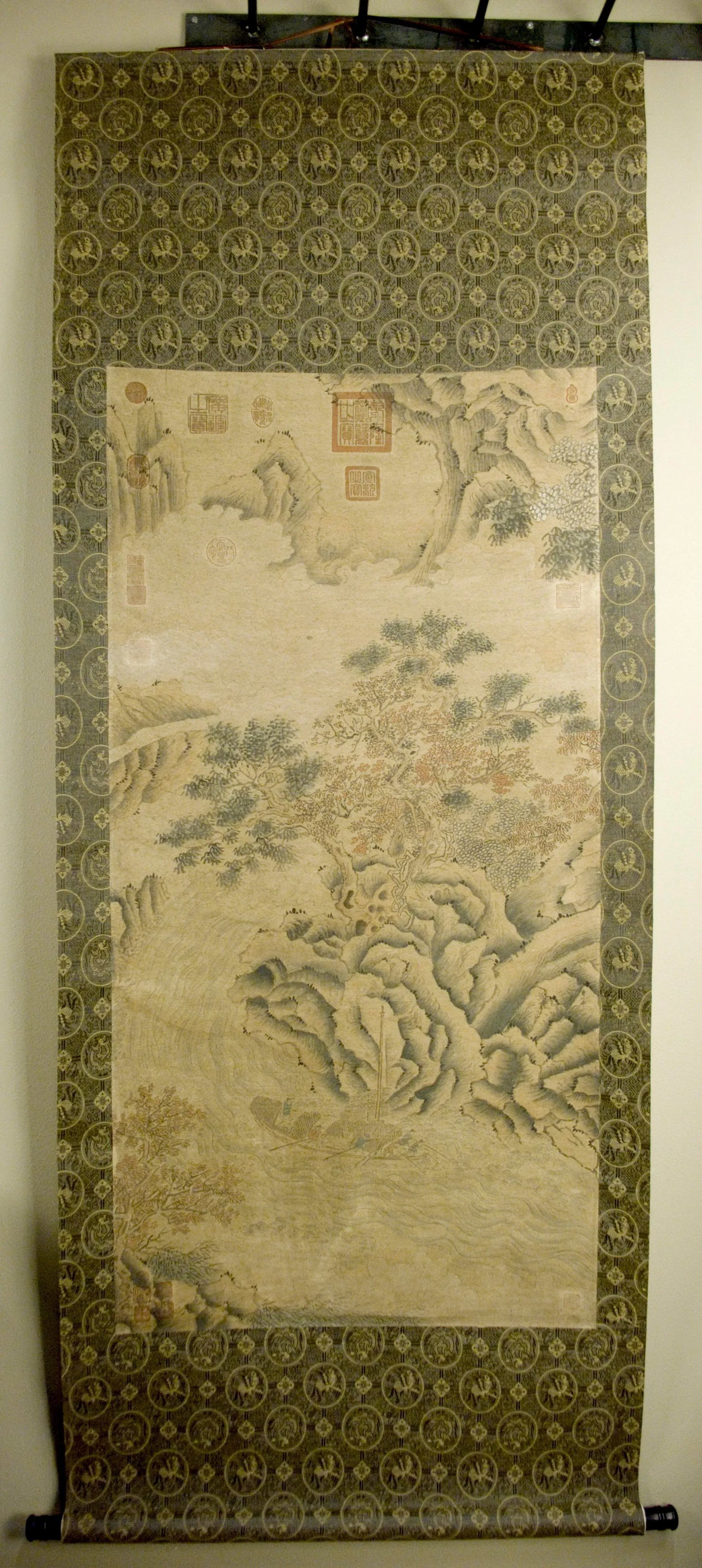 Early 20th Century Chinese Landscape Scroll - 10