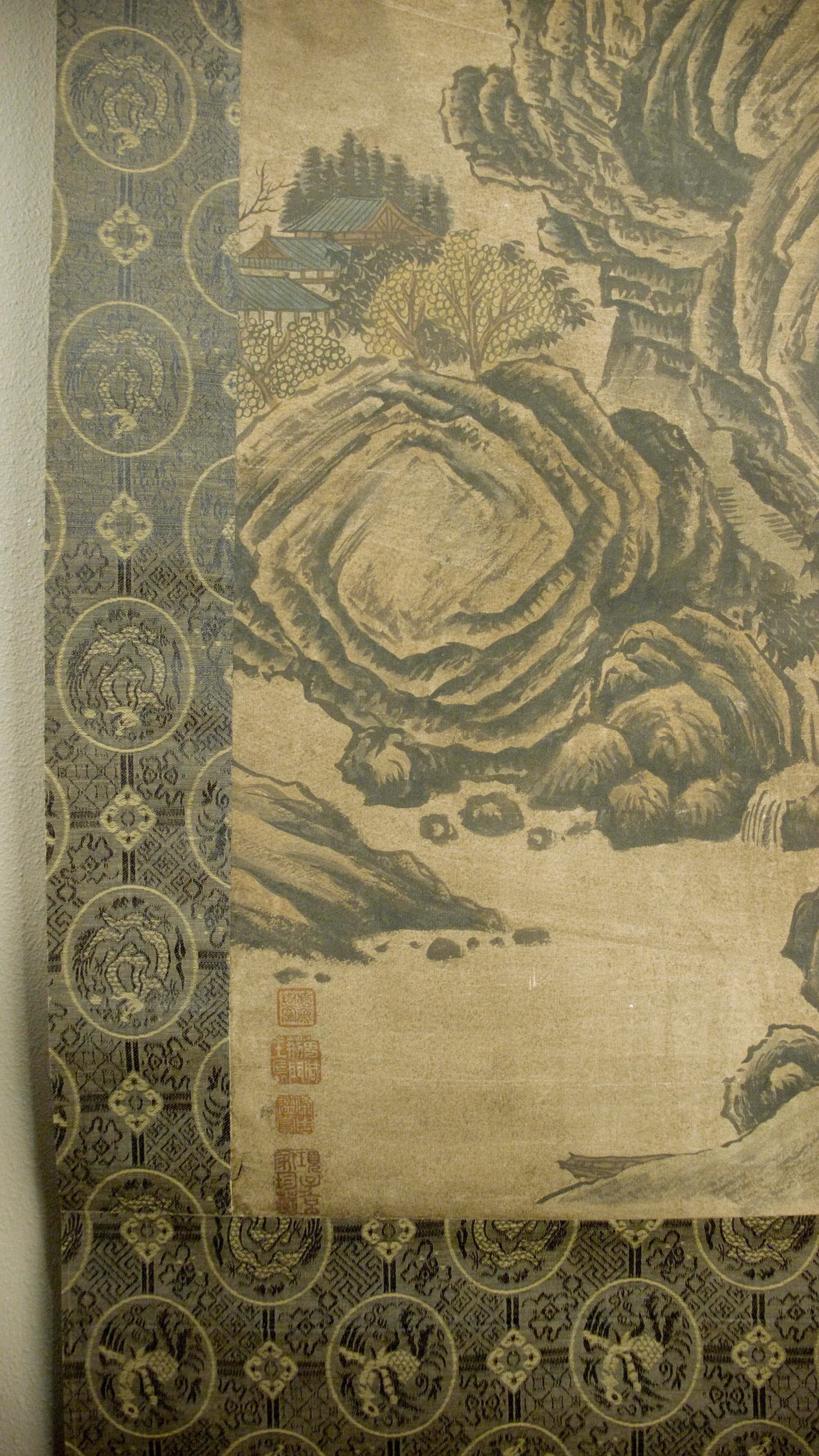 Early 20th Century Chinese Landscape Scroll - 7