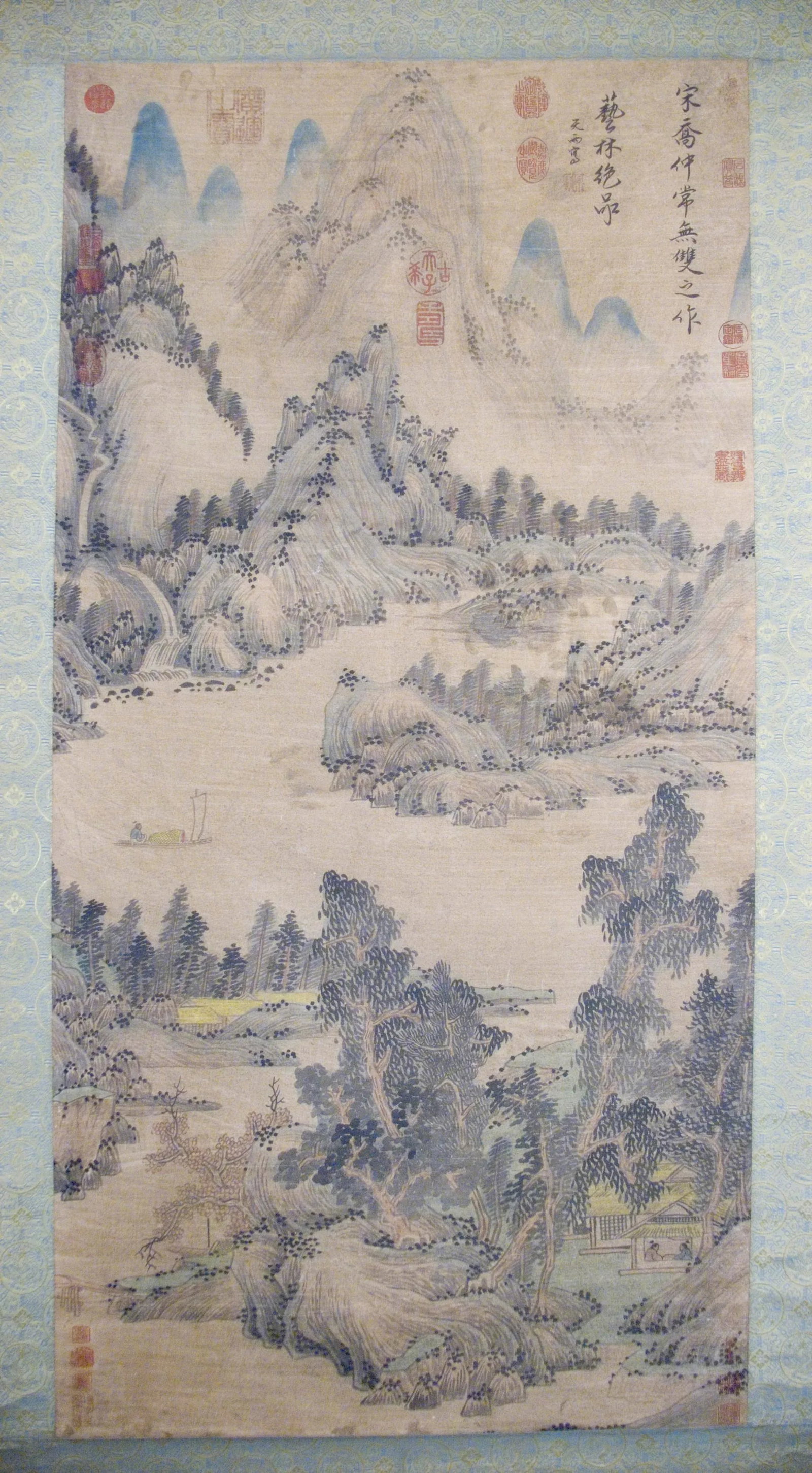 Early 20th Century Chinese Landscape Scroll - 2