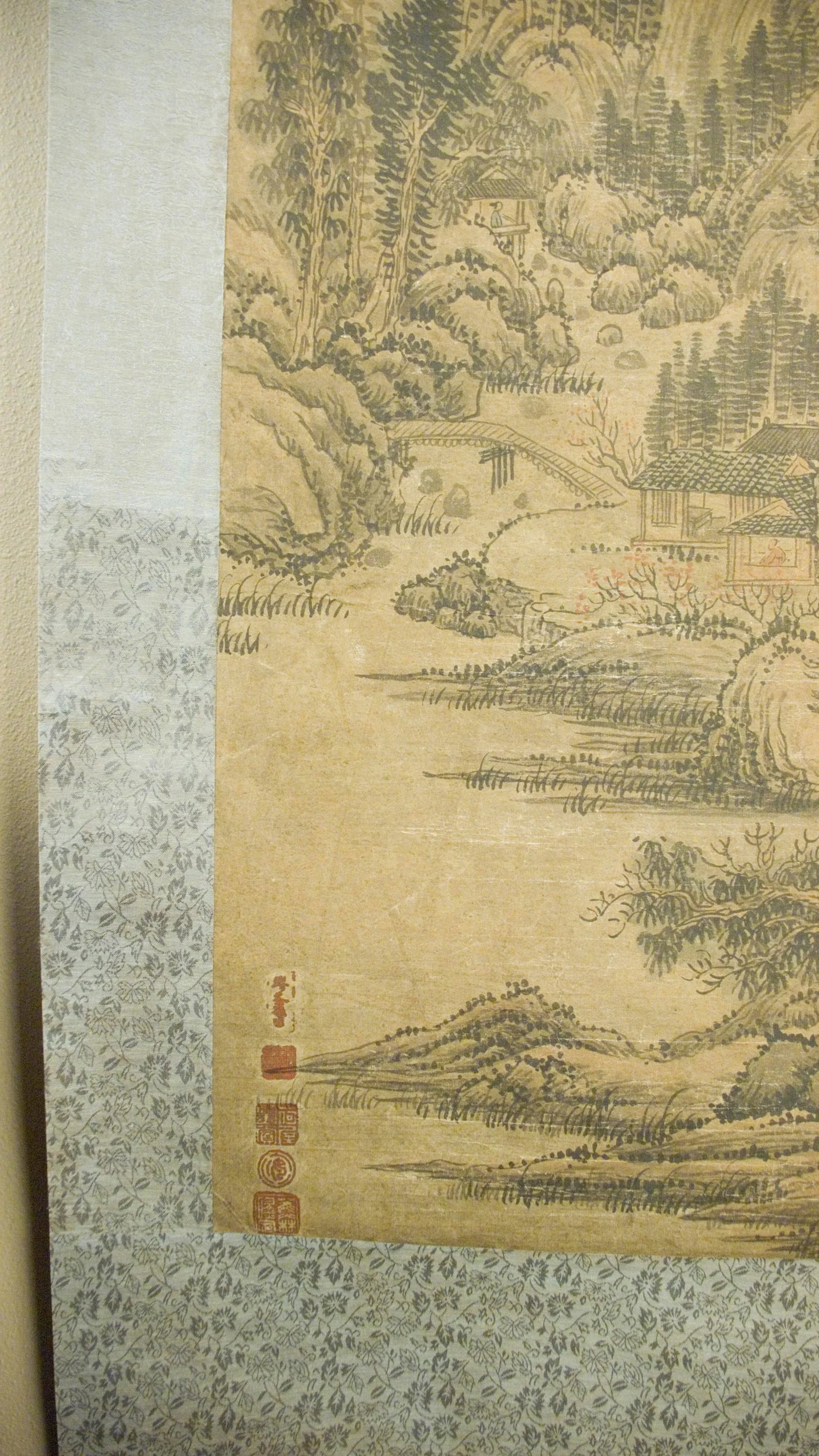 Early 20th Century Chinese Landscape Scroll - 6