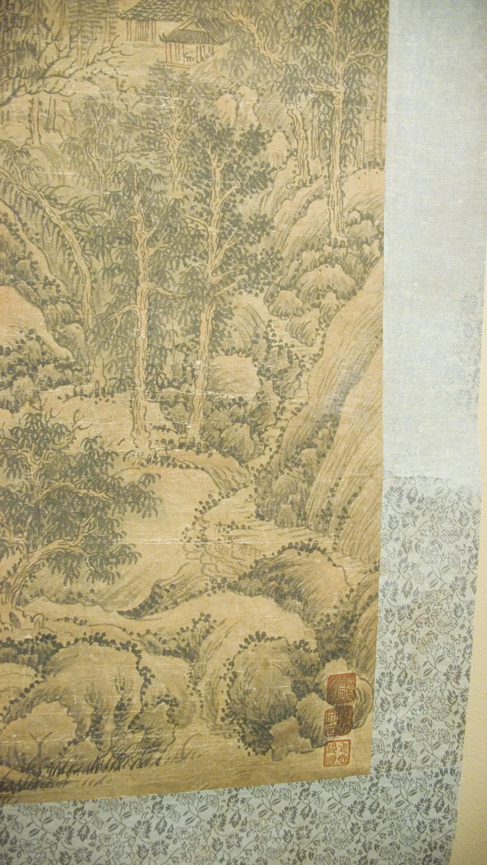 Early 20th Century Chinese Landscape Scroll - 7