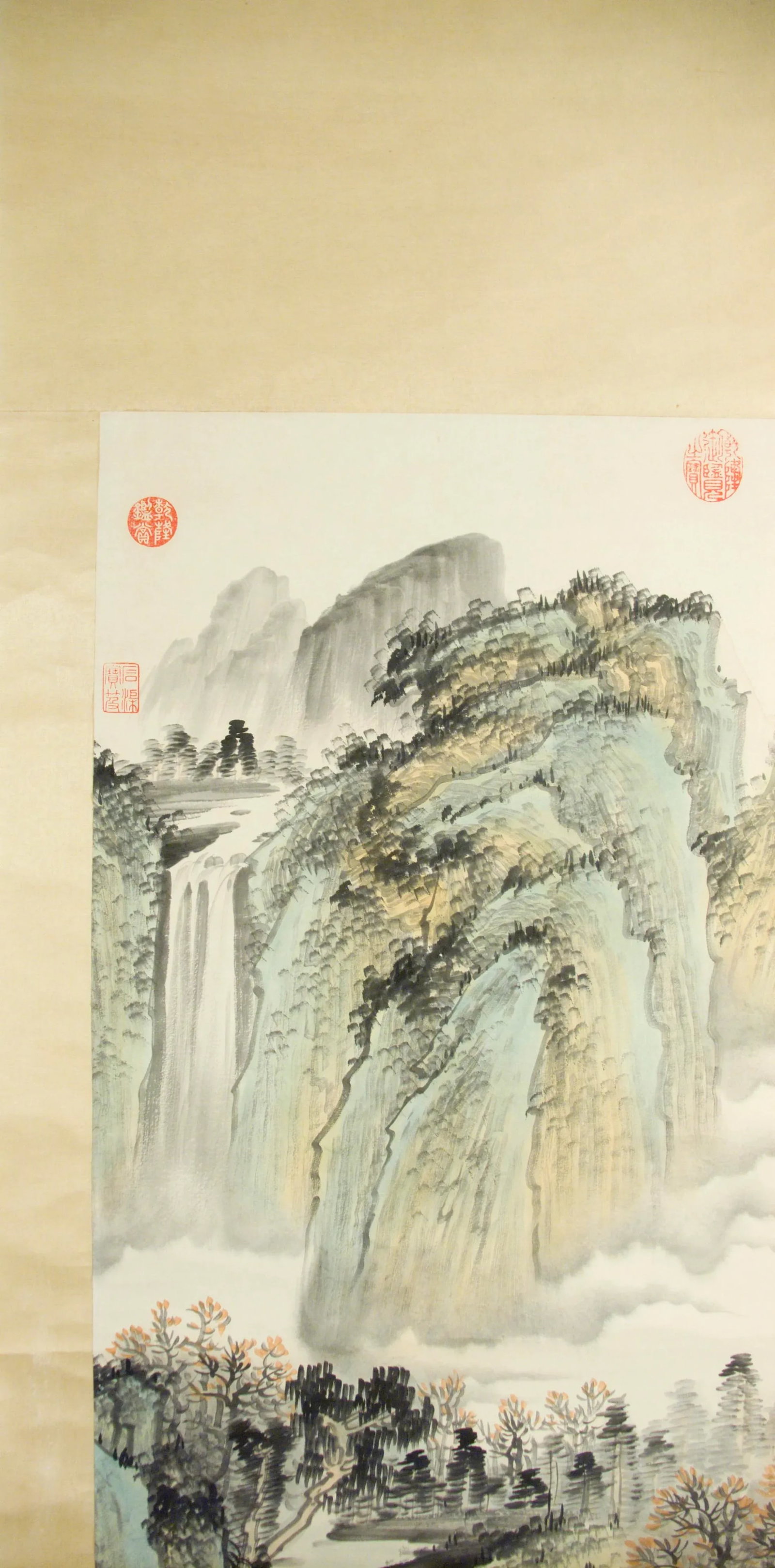 Early 20th Century Chinese Landscape Scroll - 4