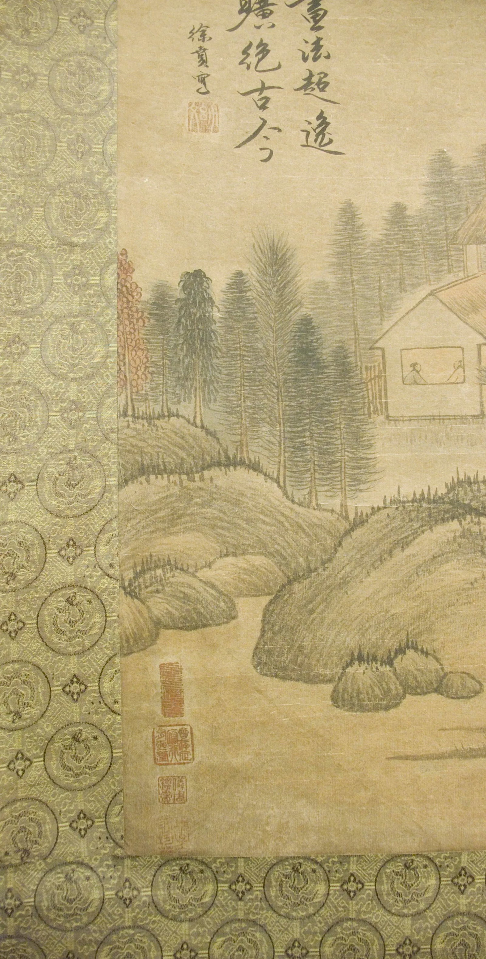 Early 20th Century Chinese Landscape Scroll - 6