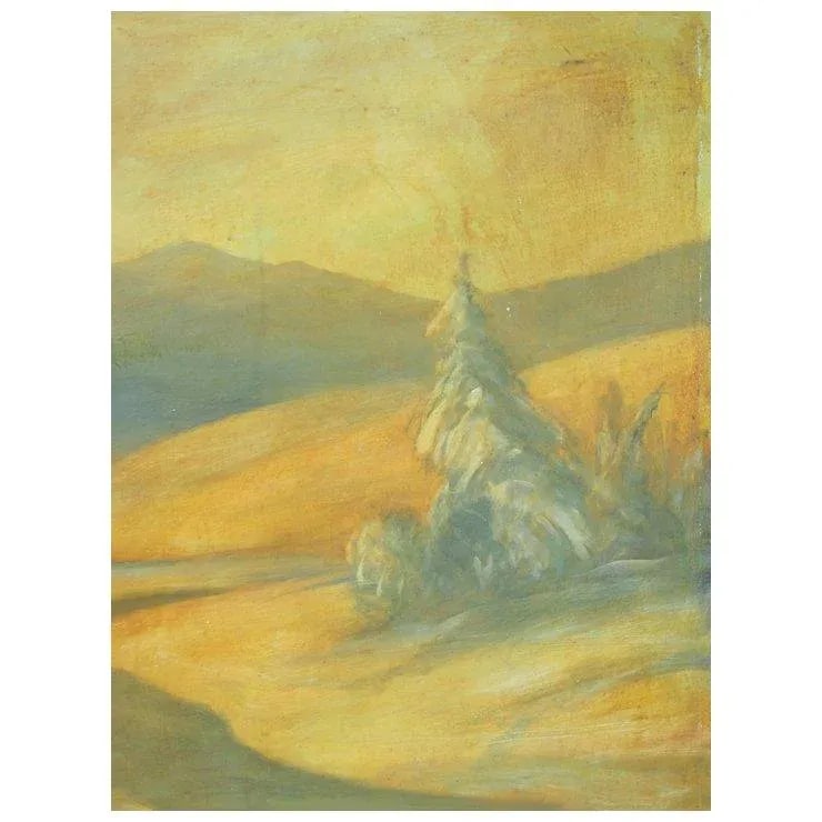 Dave Sterling Painting Of Trees And Mountains - 3