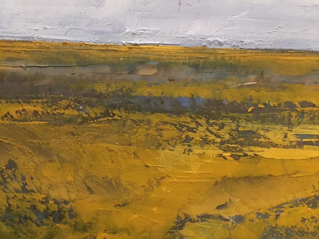 Late 20th Century Impressionist Landscape Painting by Olaf Runge - 2