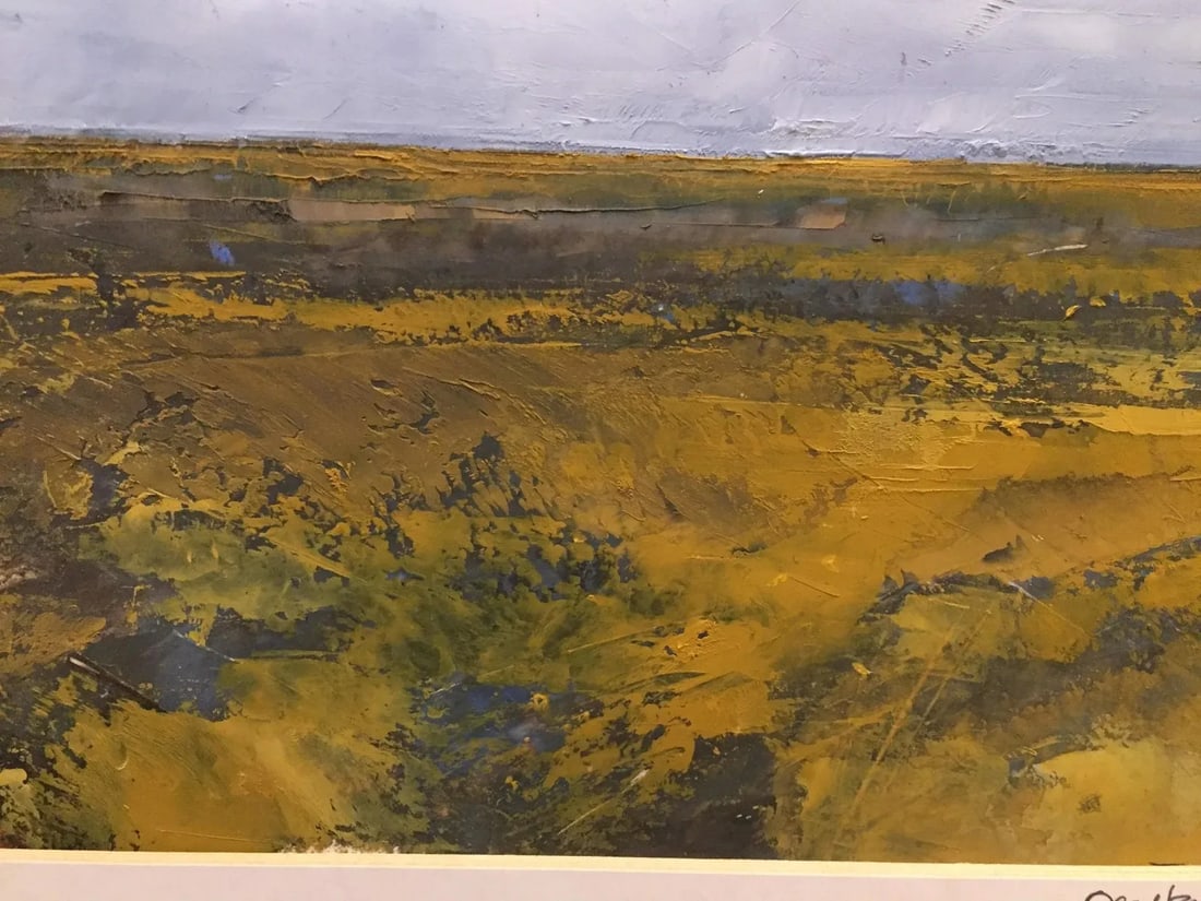 Late 20th Century Impressionist Landscape Painting by Olaf Runge - 3