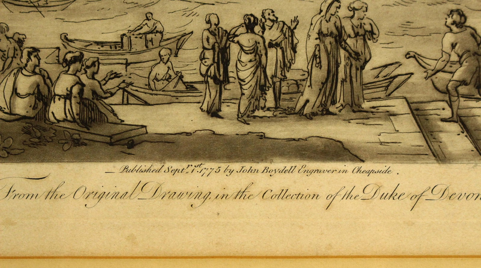 1775-76 Richard Earlom Pair of Mezzotints "Liber Veratis" by Claude Lorrain - 12