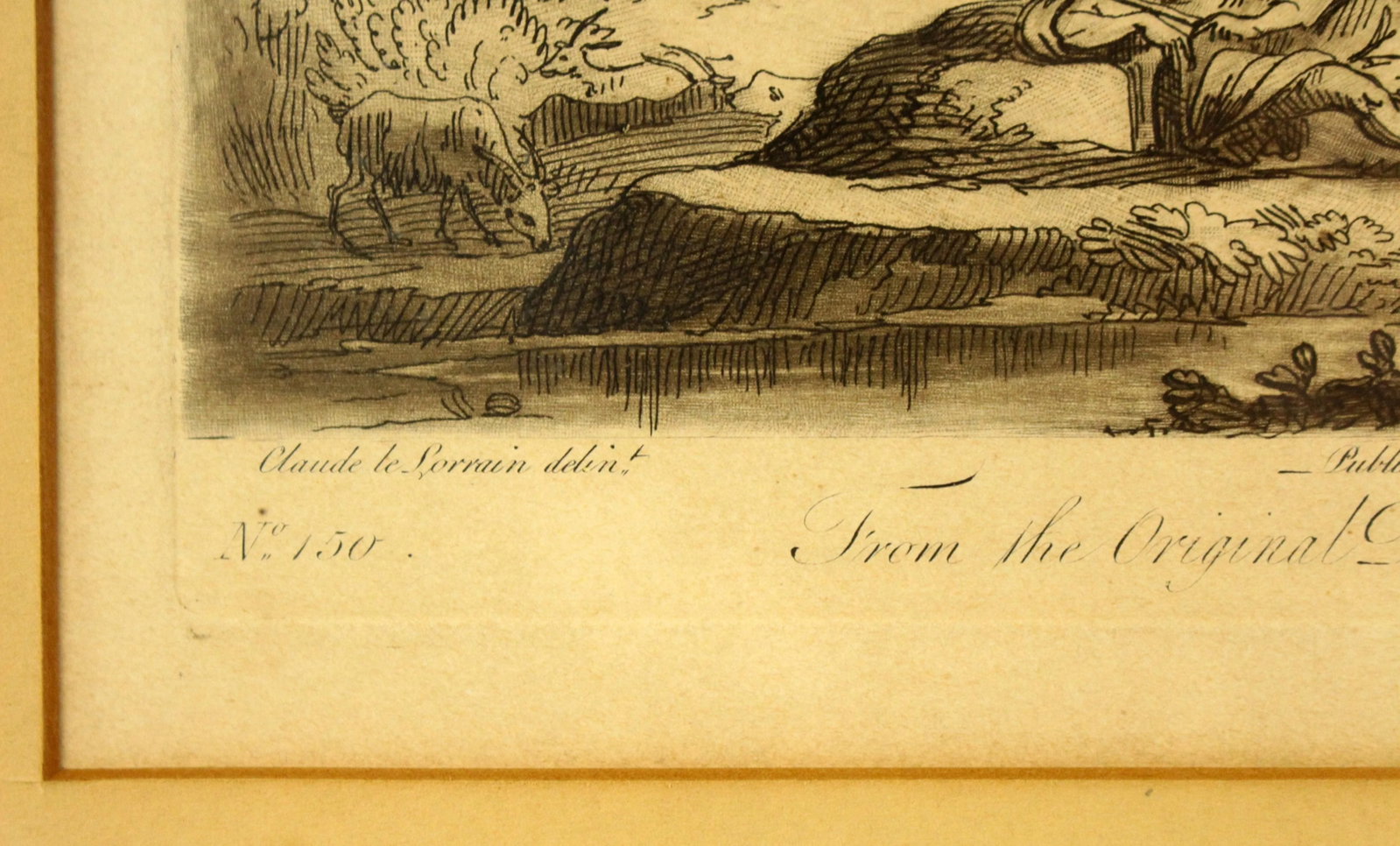 1775-76 Richard Earlom Pair of Mezzotints "Liber Veratis" by Claude Lorrain - 4