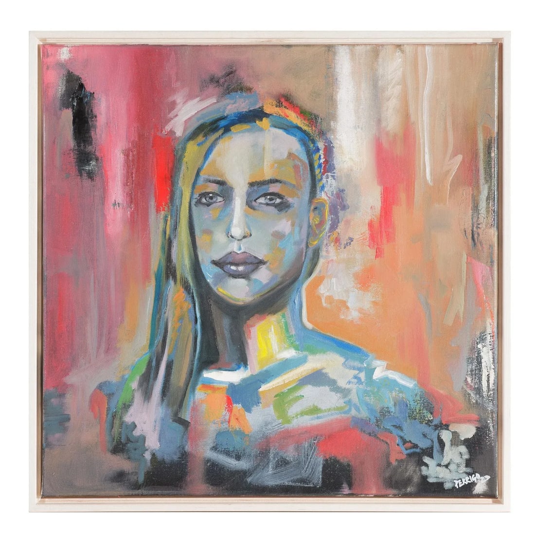 Anthony Perrigo "Blending" Oil on Canvas Original Painting - 6