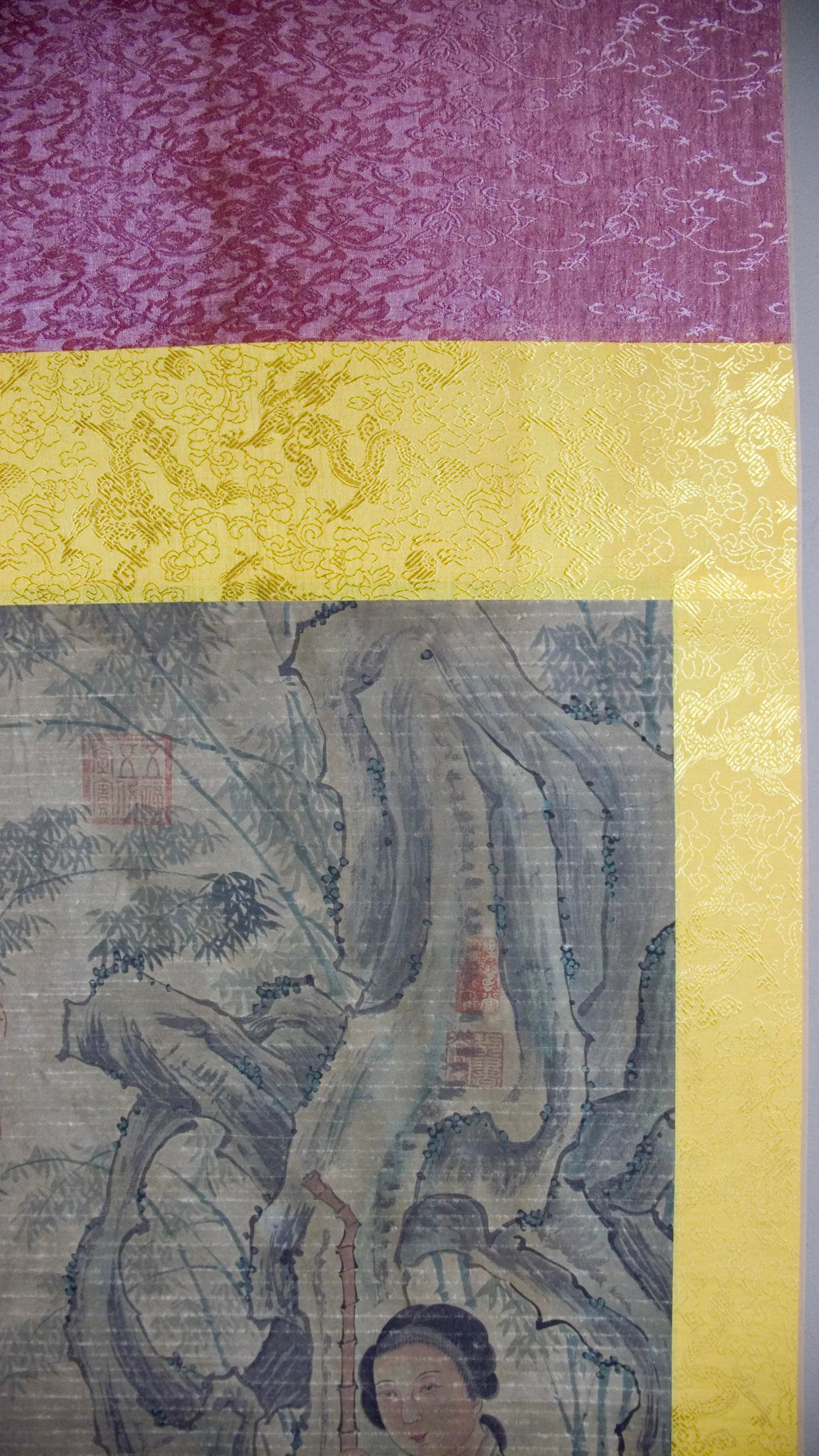 Early 20th Century Chinese Garden Scroll - 5