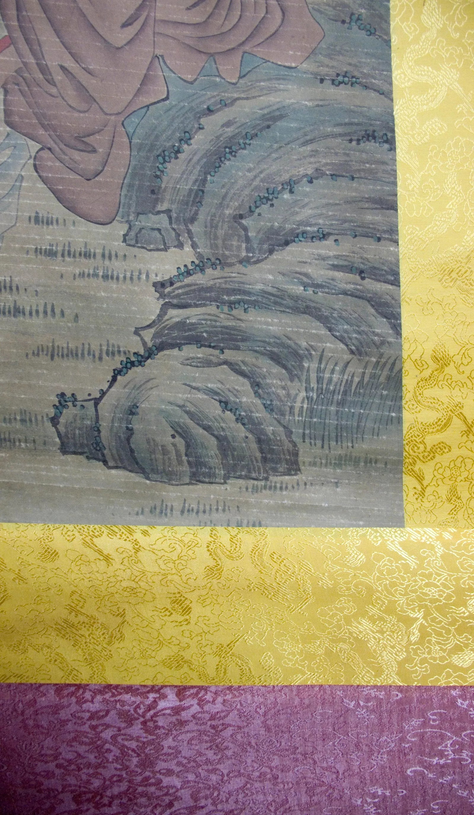 Early 20th Century Chinese Garden Scroll - 7