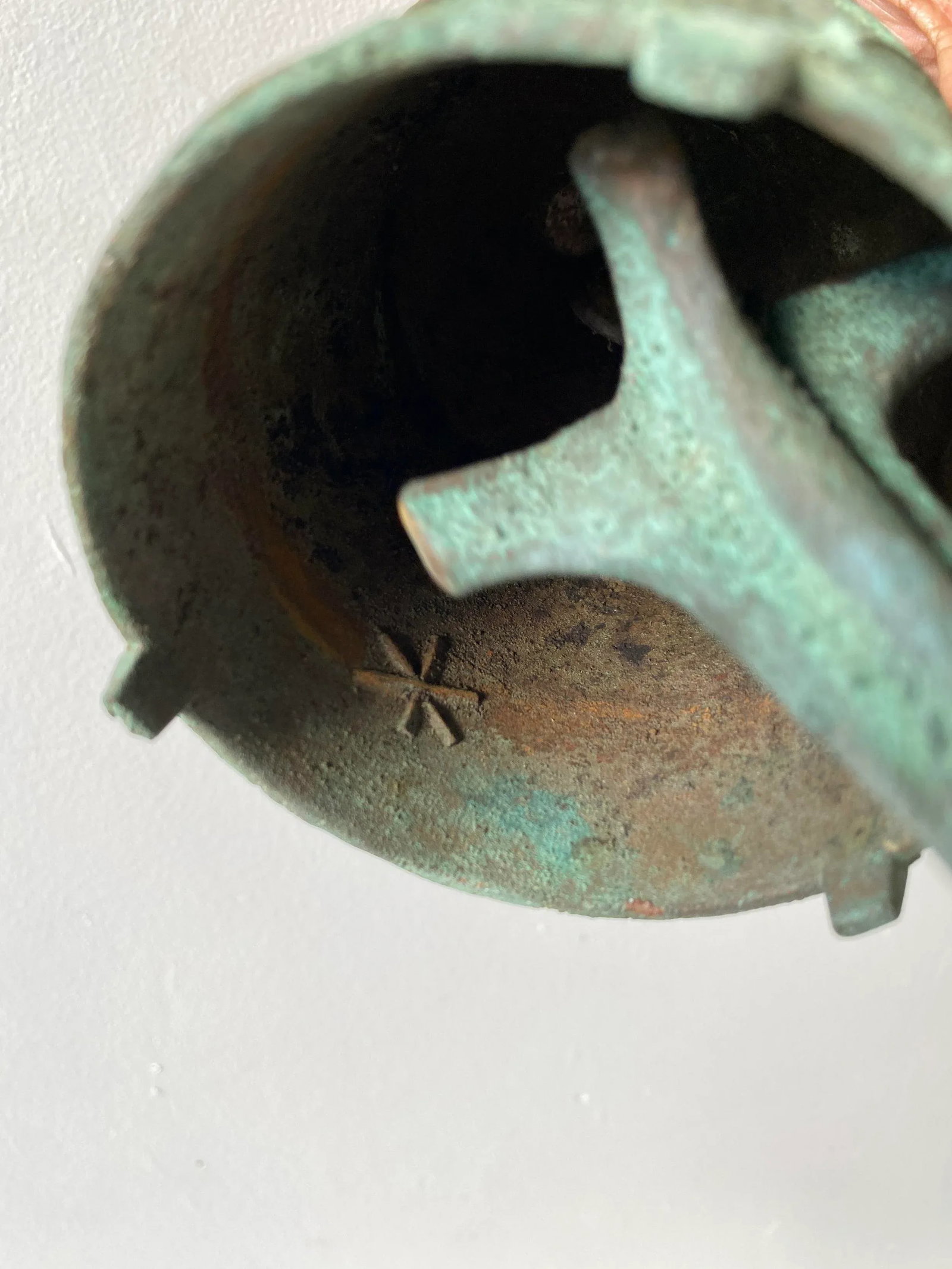 Vintage Paolo Soleri Cast Bronze Cosanti Windbell, Model 104, Circa 1980s - 12