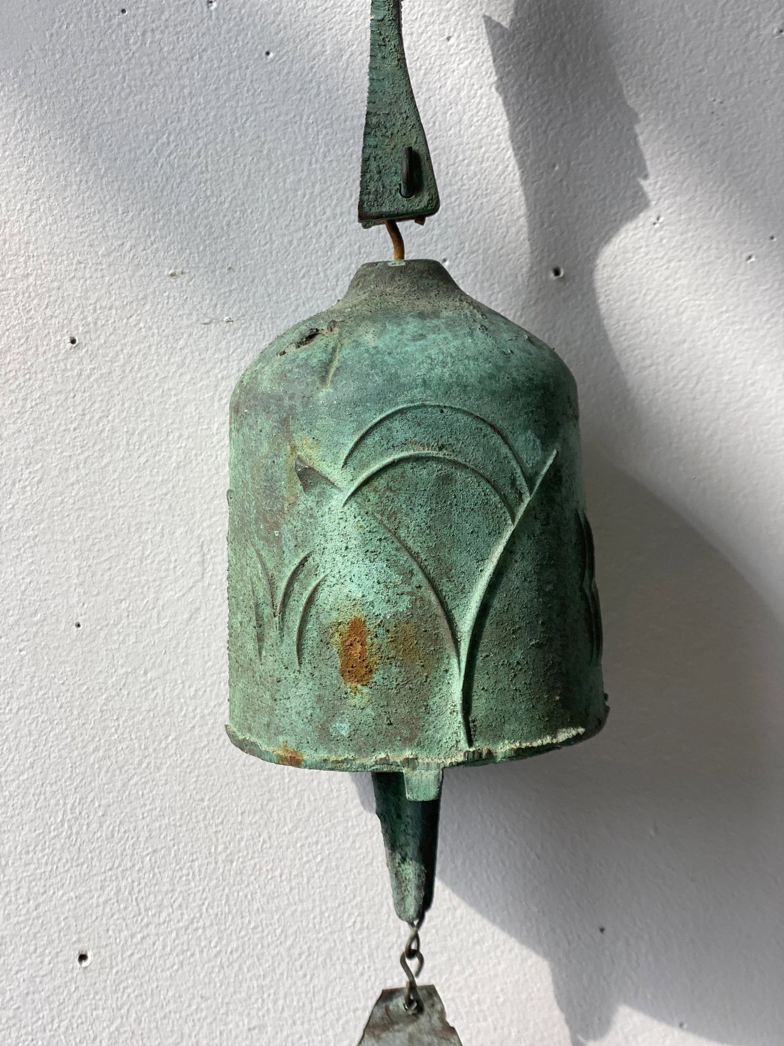 Vintage Paolo Soleri Cast Bronze Cosanti Windbell, Model 104, Circa 1980s - 4