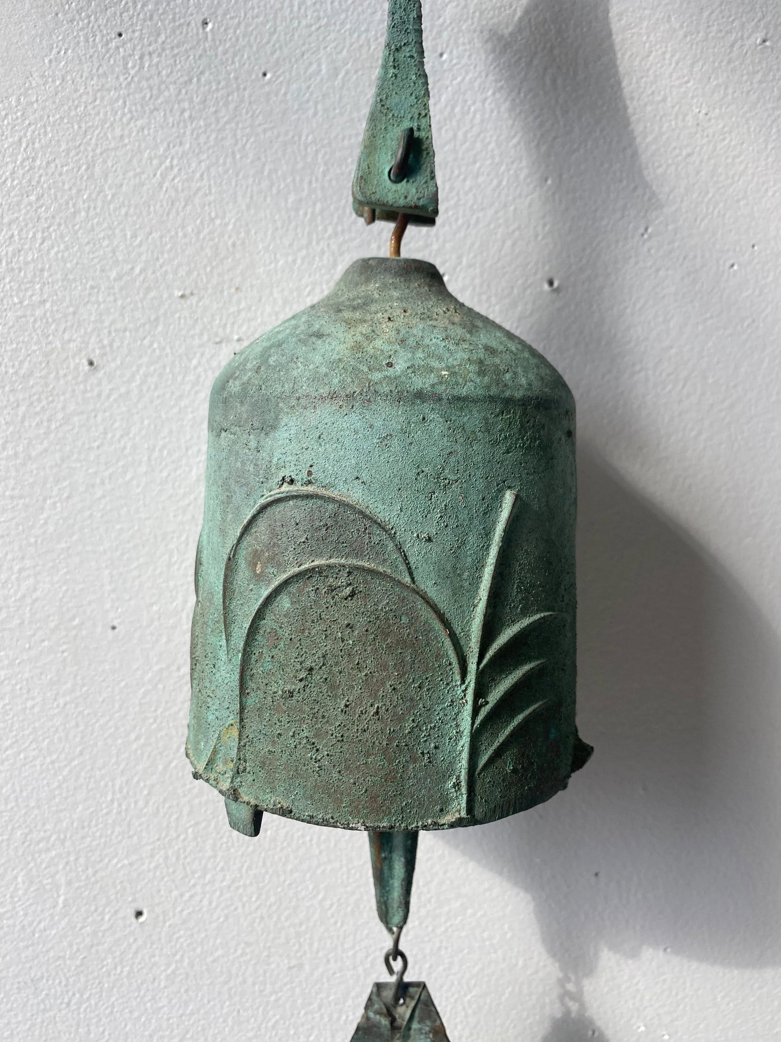 Vintage Paolo Soleri Cast Bronze Cosanti Windbell, Model 104, Circa 1980s - 5