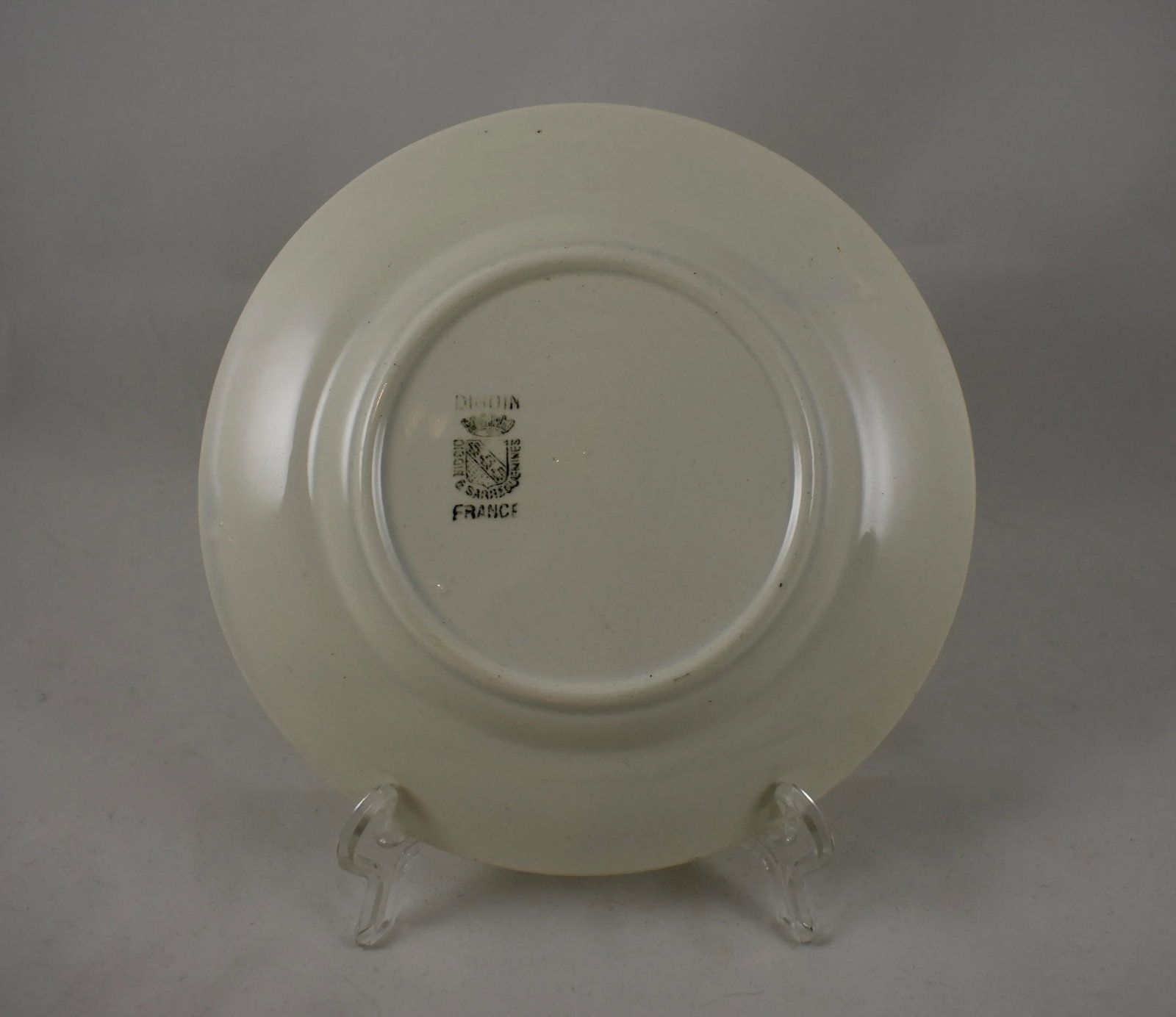 Digoin Sarreguemines French Transferware 'Mois De L'annee' Plates- Set of 12 - 8