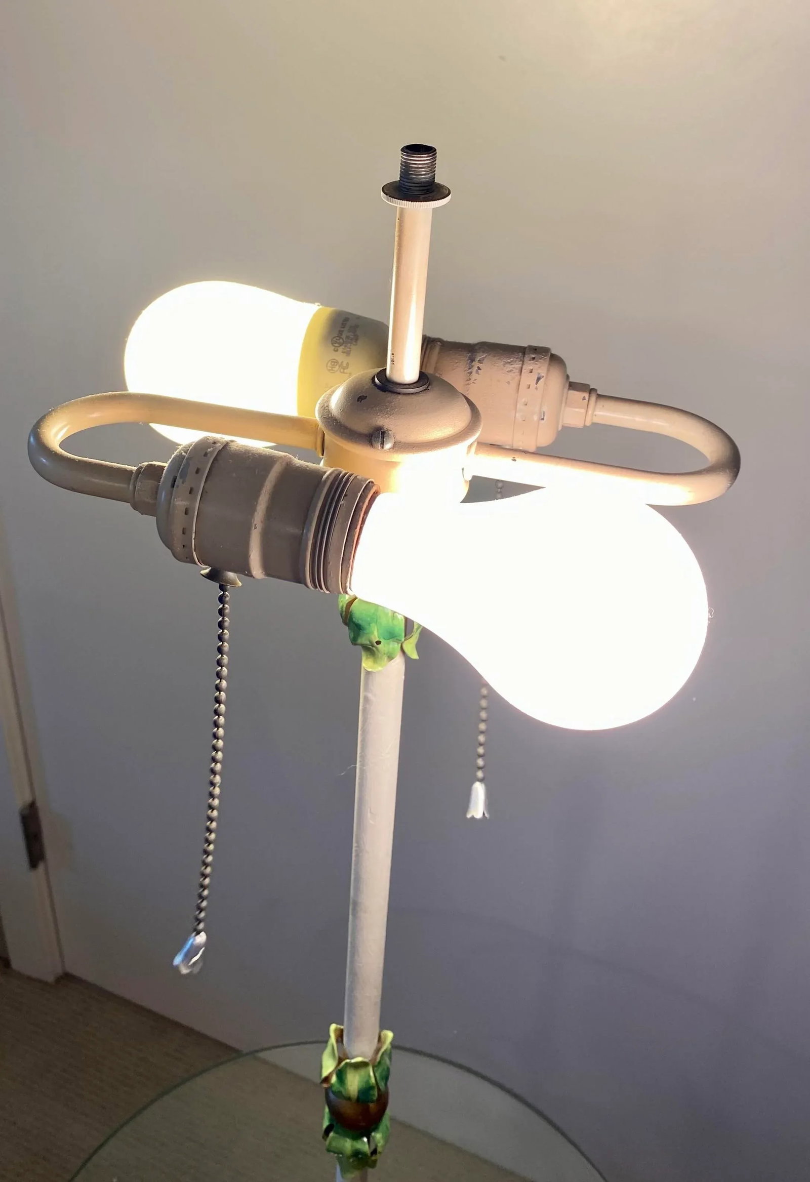 1950's Italian Tole Table Lamp - 11