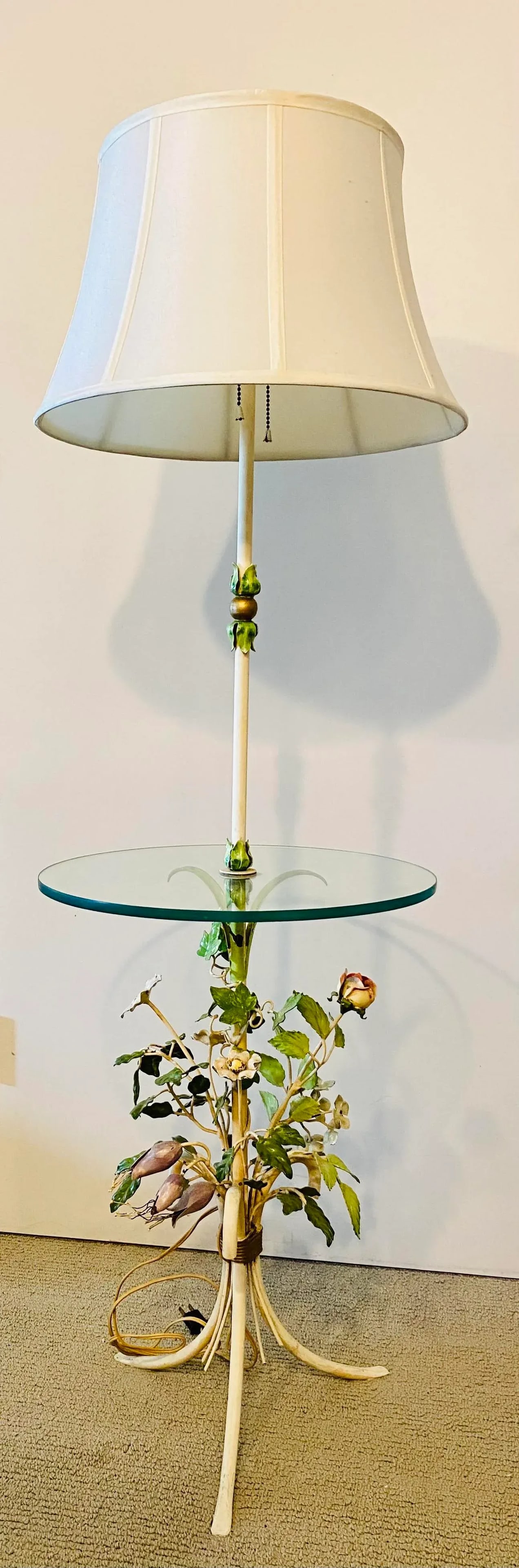 1950's Italian Tole Table Lamp - 12
